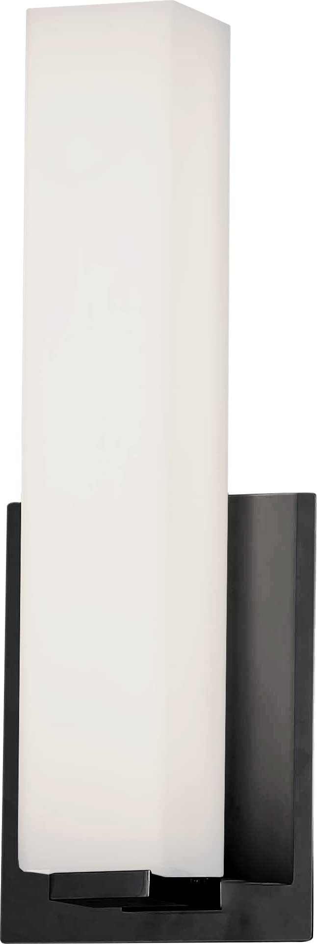 Dainolite Wall Light VLD-172-10-MB, 1-Light, 12W, Matte Black