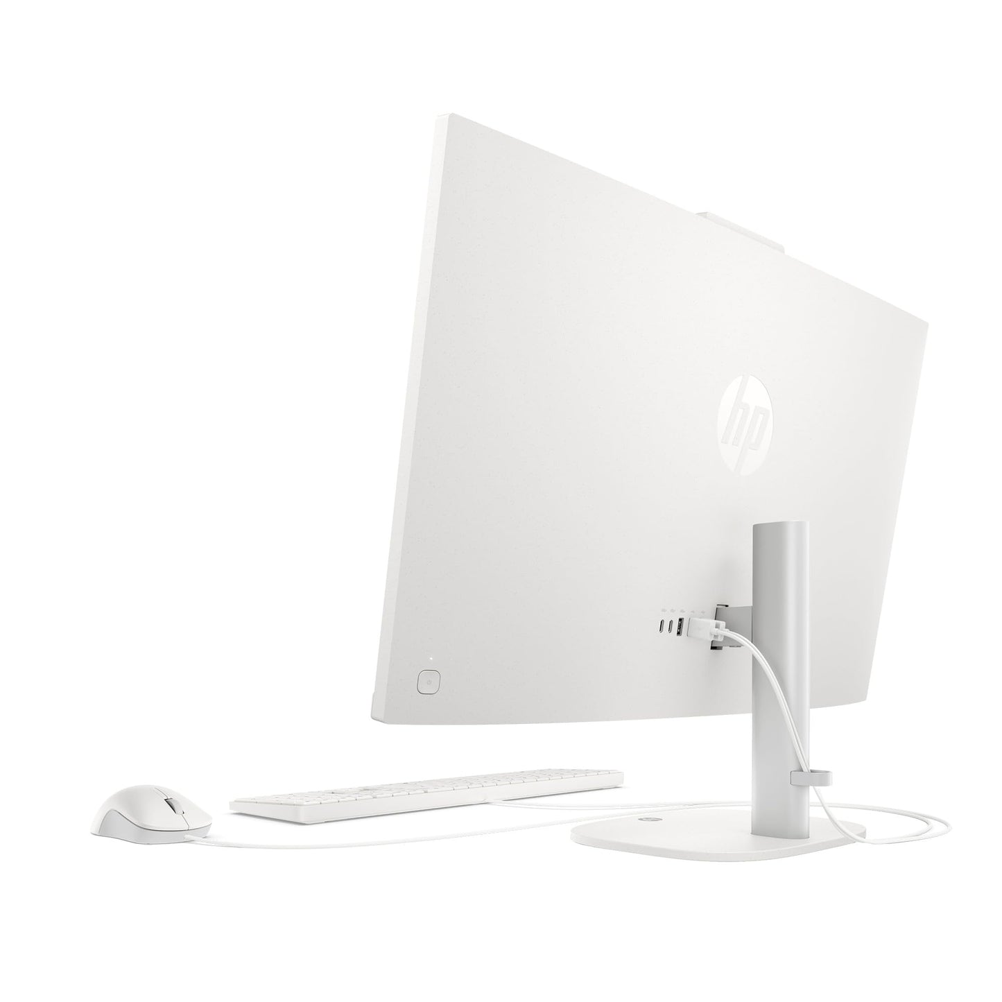 HP OmniStudio 27 inch All-in-One Desktop PC, FHD Display, AMD Ryzen 5 220, 16 GB RAM, 512 GB SSD, AMD Radeon 740M Graphics, Windows 11 Home, Cotton White, 27-cv0002 (2026)
