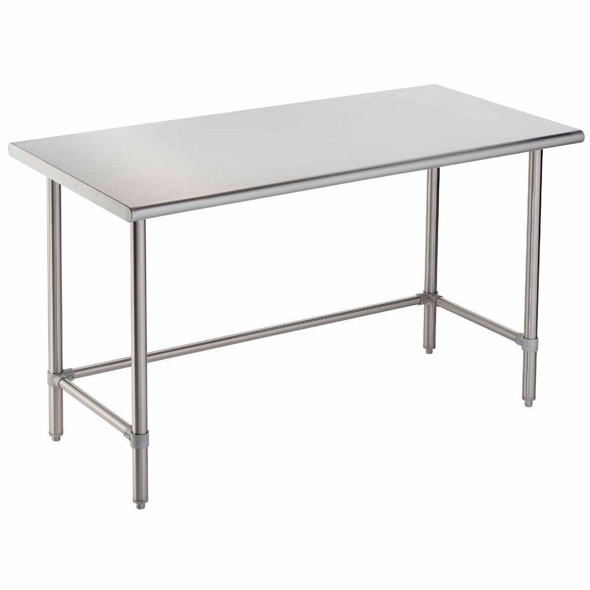 FSE Heavy Duty All Stainless Steel Open Base Work Table 48"W x 30"D x 36"H