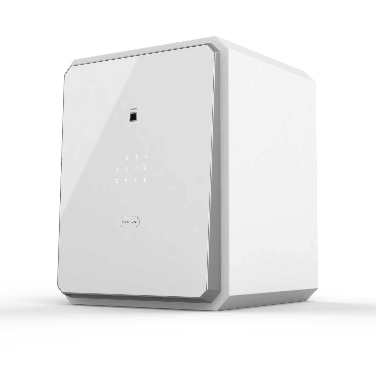 BOFON Fingerprint Password Safe Box with Key, Cabinets for Home Offcie,Lock Box,Security Box,Biometric safe,W-series 2.1Cubic feet BOFON