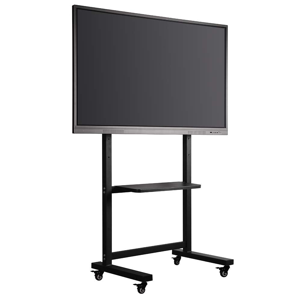 Soulaca 55 inches Education Smart Interactive Electronic Whiteboard for Class School Teacher Teaching Smart White Board Android WiFi with Rolling Stand