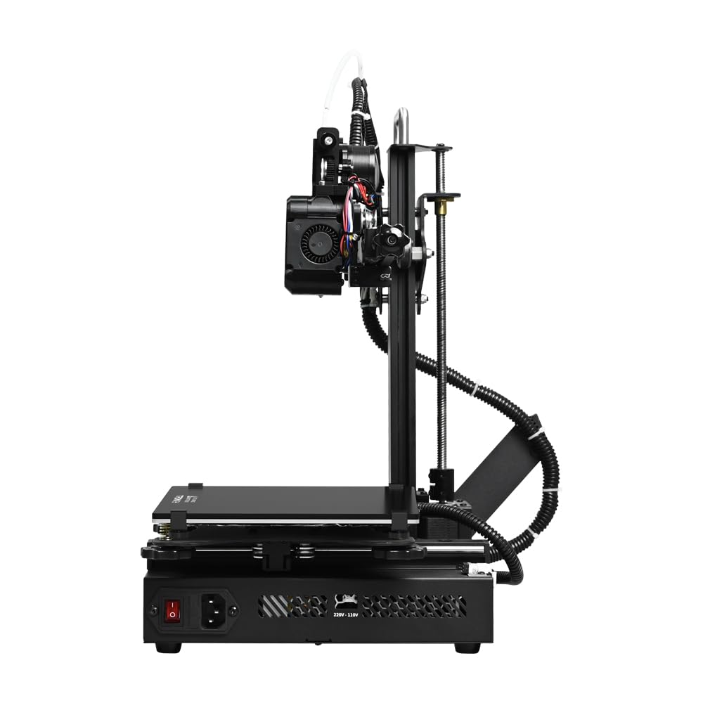 TRONXY Small High Speed 3D Printer, CRUX 1S Desktop Mini 3D Printer for Beginners, Proximal Printhead with Dual-axis Metal Guide, Build Size 7.09x7.09x7.09 inch