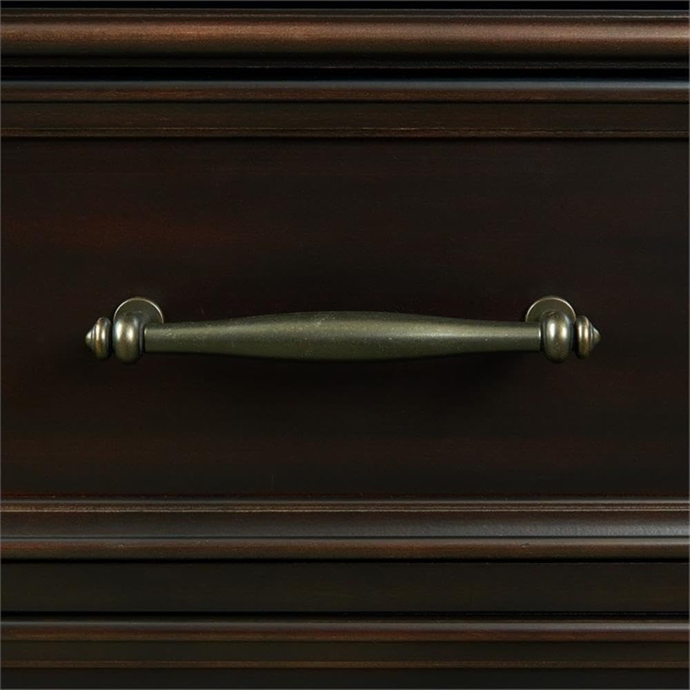 Picket House Furnishings Brooks 3-Drawer Nightstand with USB Ports in Black