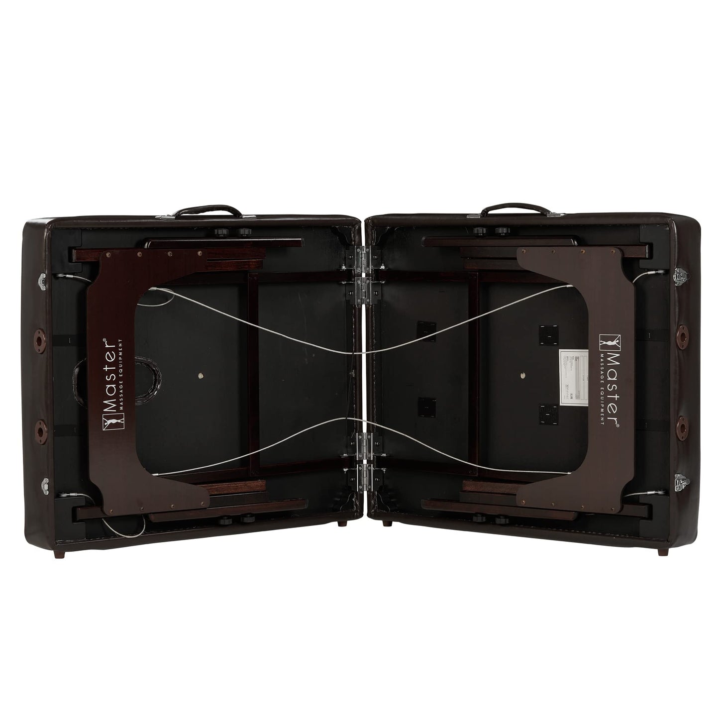 Master Massage Supreme 31 Inch Extra Wide Portable Massage Table, Supreme LX SPA Salon Facial Beauty Bed, Easy Set Up, 3" Thick of Memory Foam, PU Upholstery (Coffee)