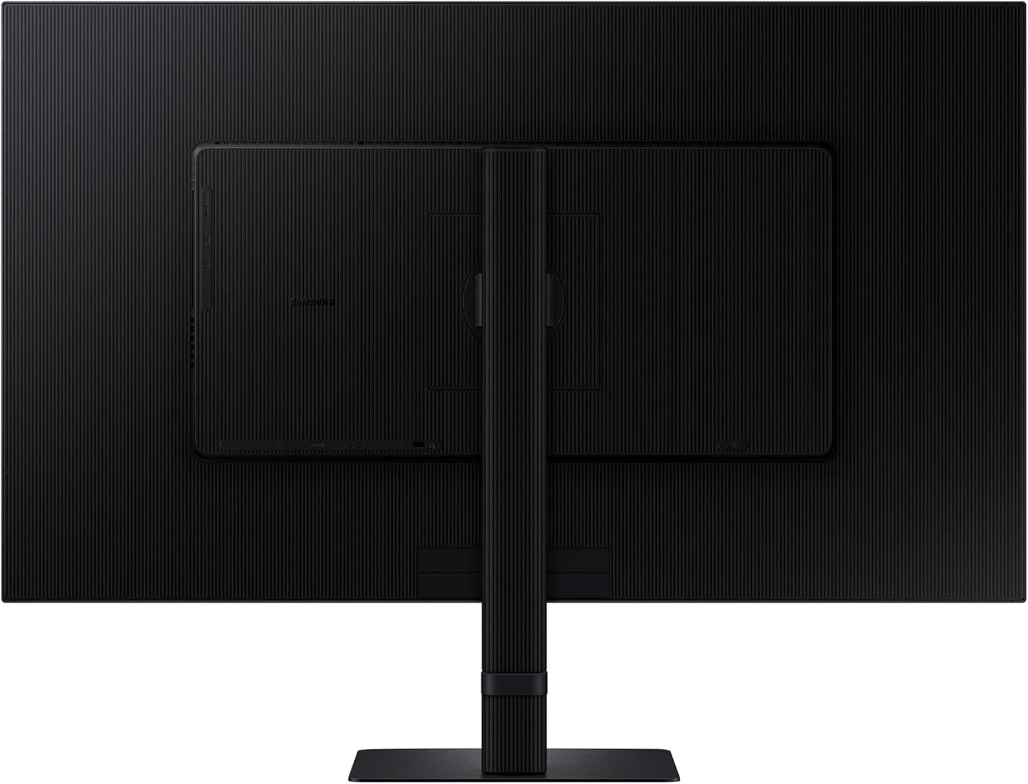 SAMSUNG 27" ViewFinity S8 (S80D) Series 4K UHD High Resolution Computer Monitor, HDR10, Multiple Ports w/ HDMI, DisplayPort, USB-A, Height Adjustable Stand, LS27D806EANXGO, 2024, 3Yr Warranty