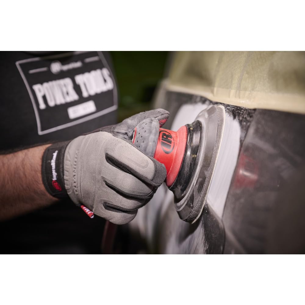 Ingersoll Rand 5152-5-HL - 5" Random Orbital Air Sander, 3/32 Orbit, Hook & Loop, 12,000 RPM, 0.3 HP