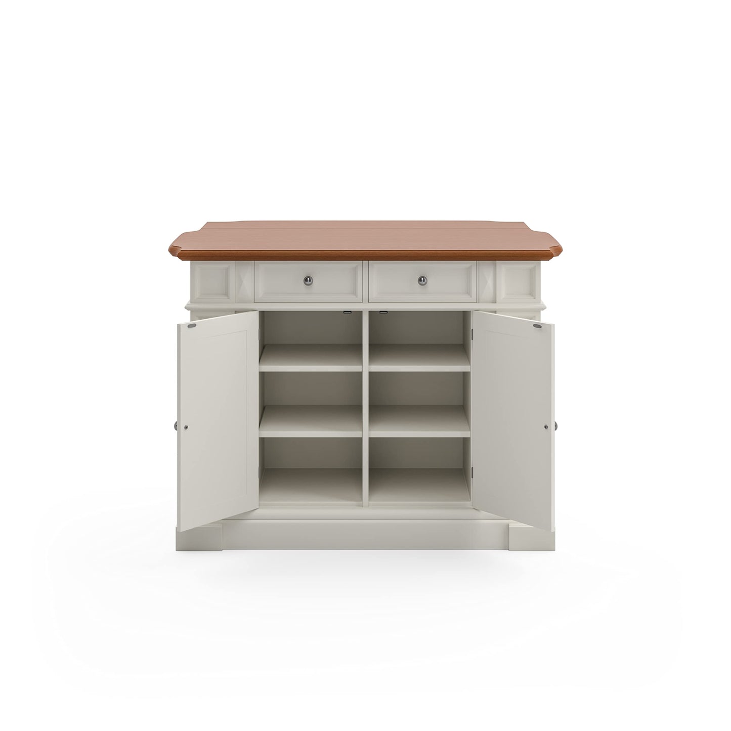 homestyles Americana Off-White Kitchen Island