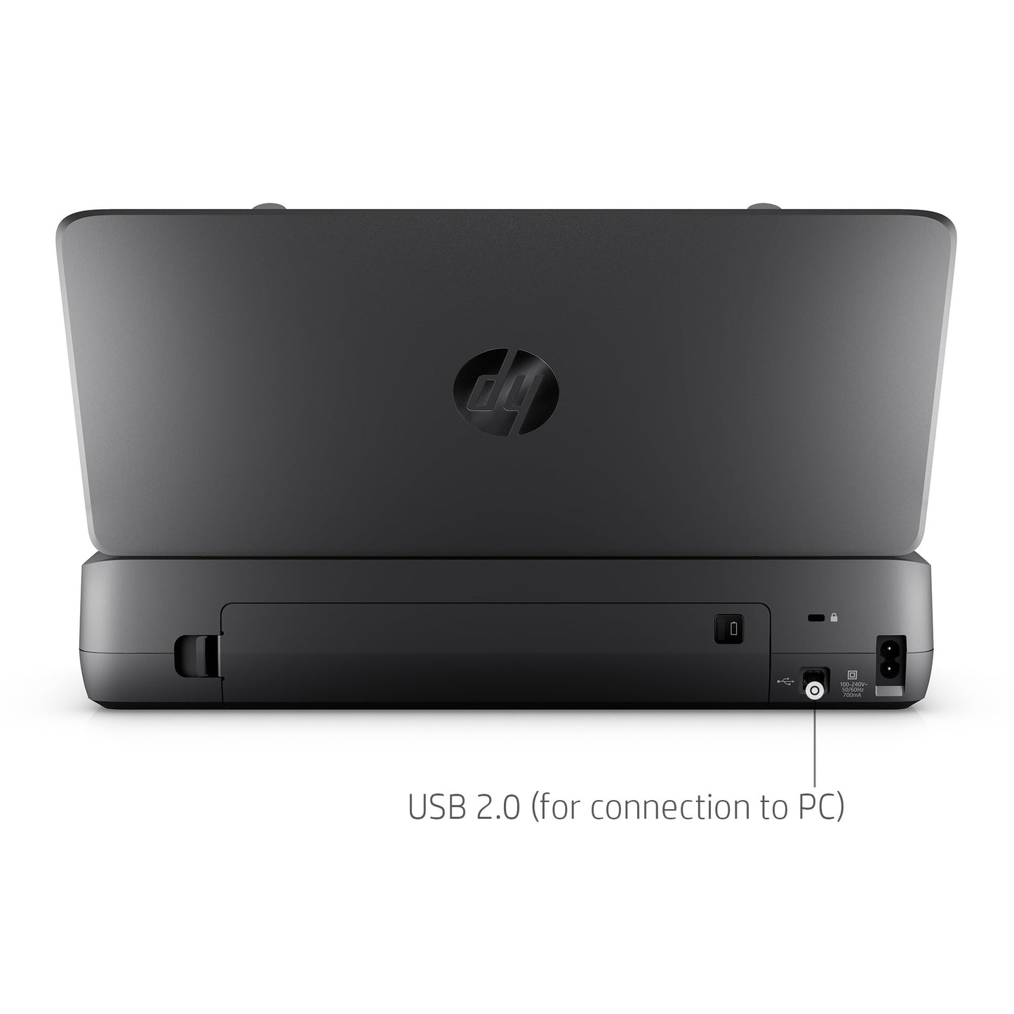 HP OfficeJet 200 Wireless Mobile Printer - Black, Battery Included (CZ993A)