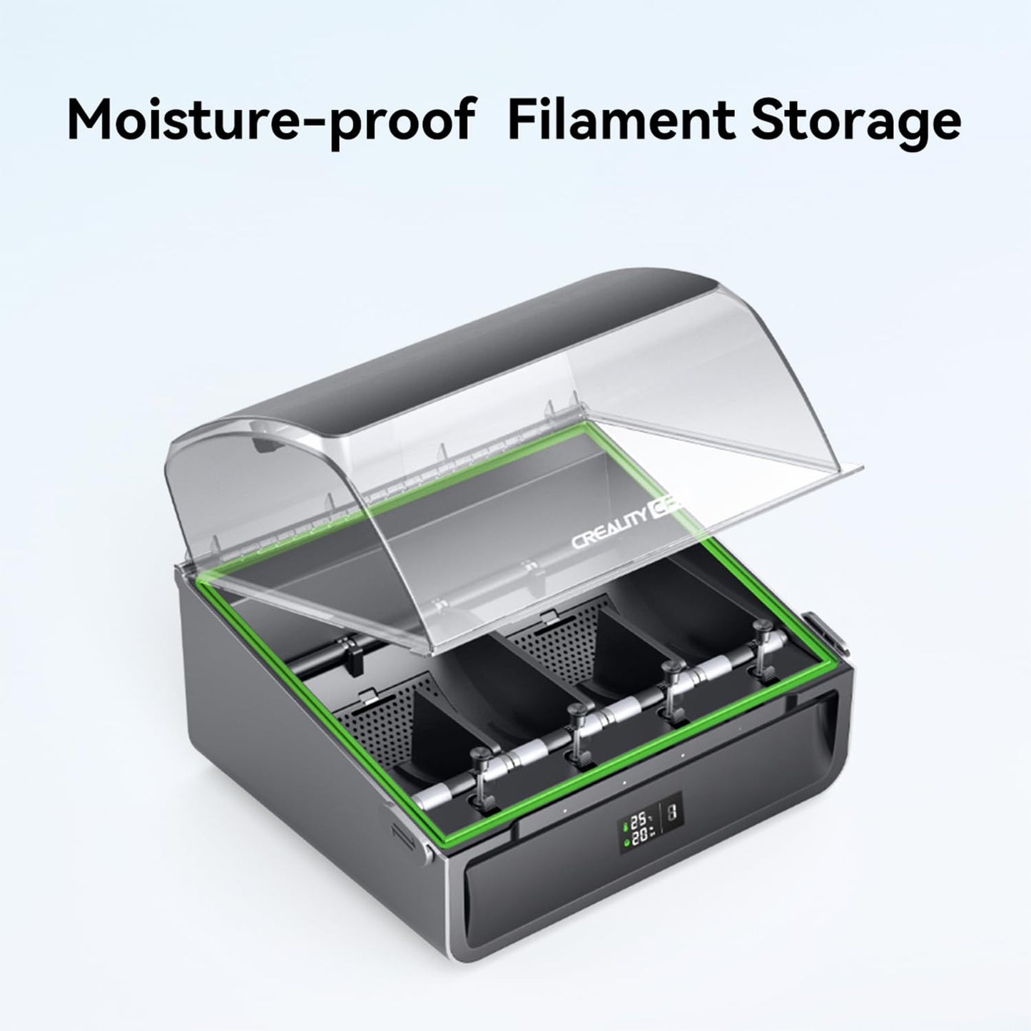 Creality CFS for K2 Plus 3D Printer, 16 Color Automatic Filament System, Filament Runout & Winding Detection, Moisture-Proof Storage Accessories