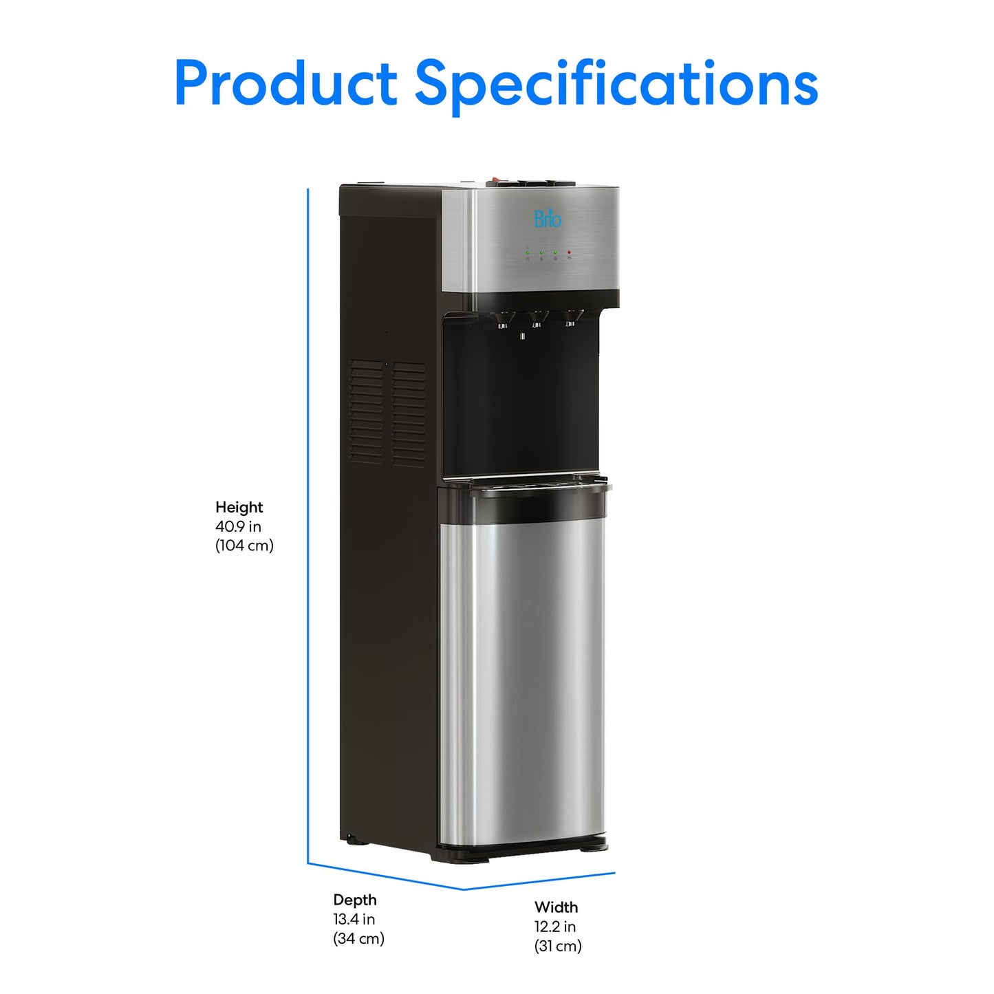 Brio 500 Series Bottle-Less Water Cooler Water Dispenser