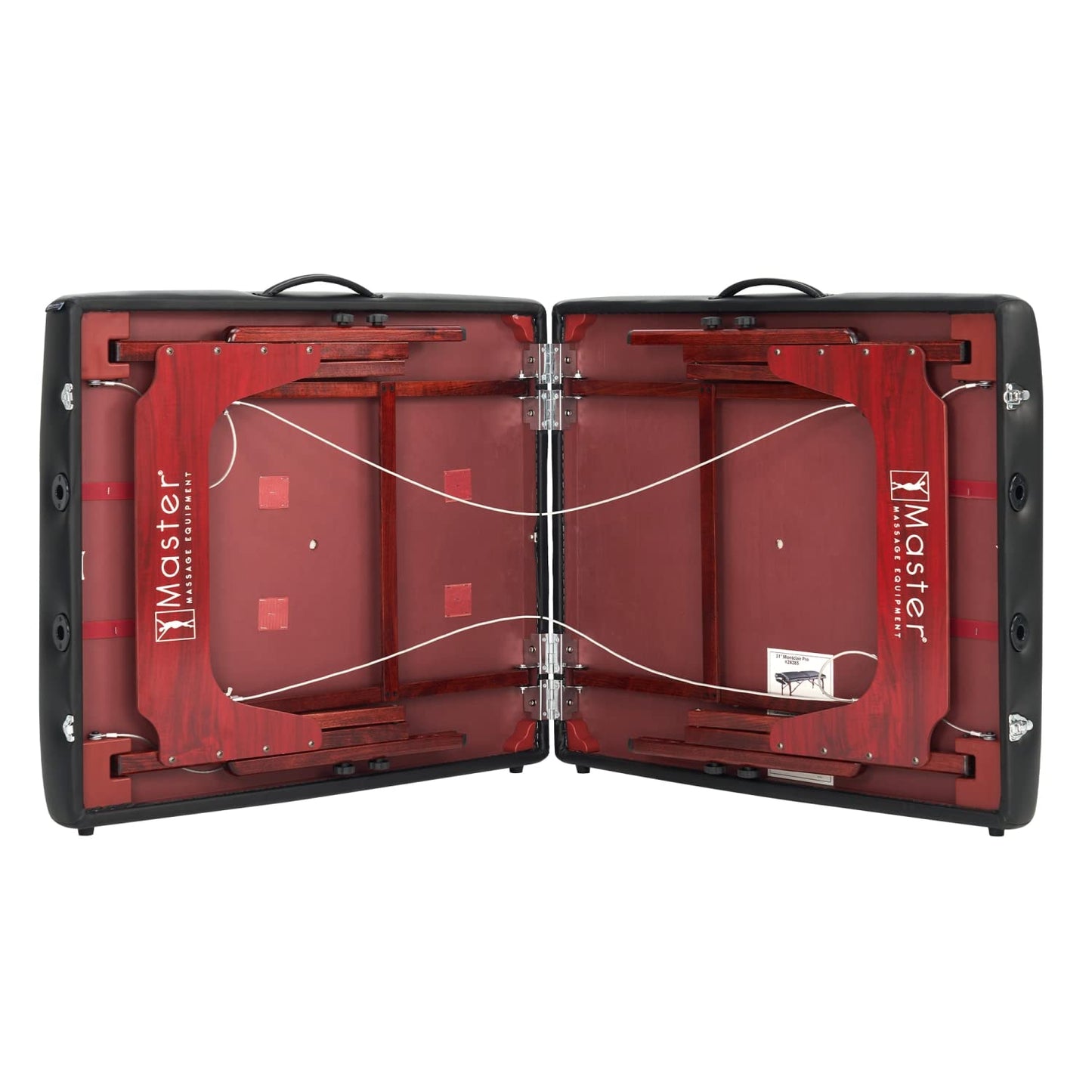 Master Massage 31" Montclair Pro Portable Massage Table Package, Memory Foam Cushioning, Reiki Panels, Shiatsu Cable Release- Tattoo Table, Spa Bed, Facial Bed