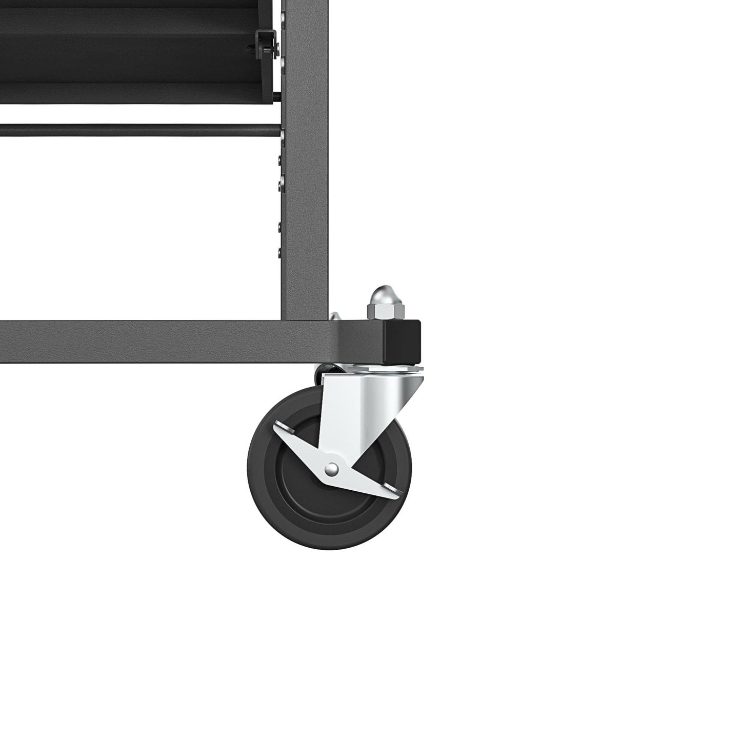 COSCO SmartFold Butcher Block Portable Workbench/Folding Utility Table (Gray Steel Frame)