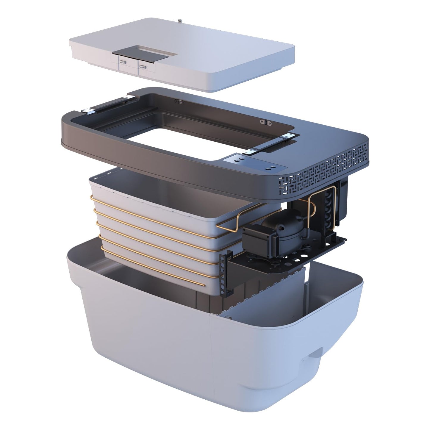 CHERY INDUSTRIAL.COM Tesla Cooler Car Refrigerator 12 Volt Tesla Fridge Model Y Portable 35QT(33L) Car Freezer App Control -4℉-50℉ Ultra Quiet for Travel Camping Road Trips