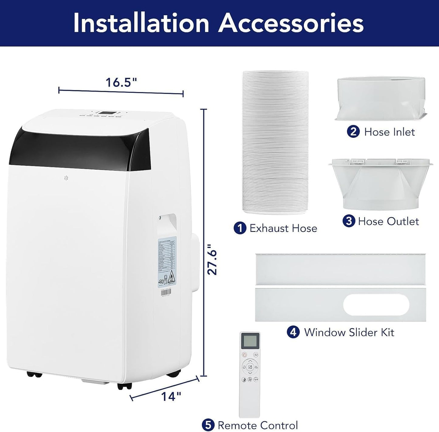 GarveeLife 14,000 BTU Portable Air Conditioners