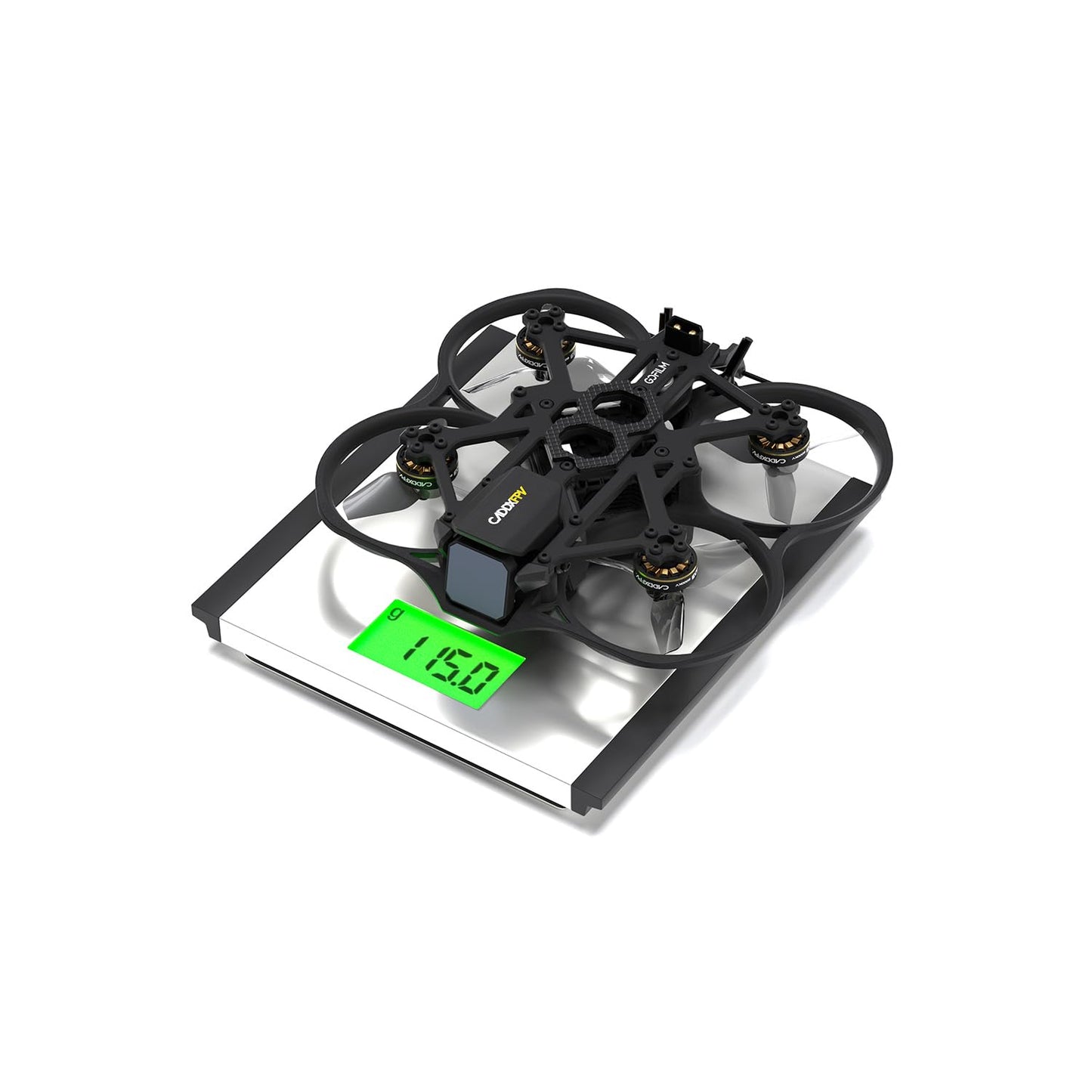 Caddxfpv Walksnail Gofilm 20 FPV Drone – 4K/60FPS Moolight Kit,Supports with camera for 4k recording,160°FOV micro drone with camera,Lightweight 115g racing drone,22ms Low Latency,ELRS Receiver,for Indoor & Outdoor FPV Flying