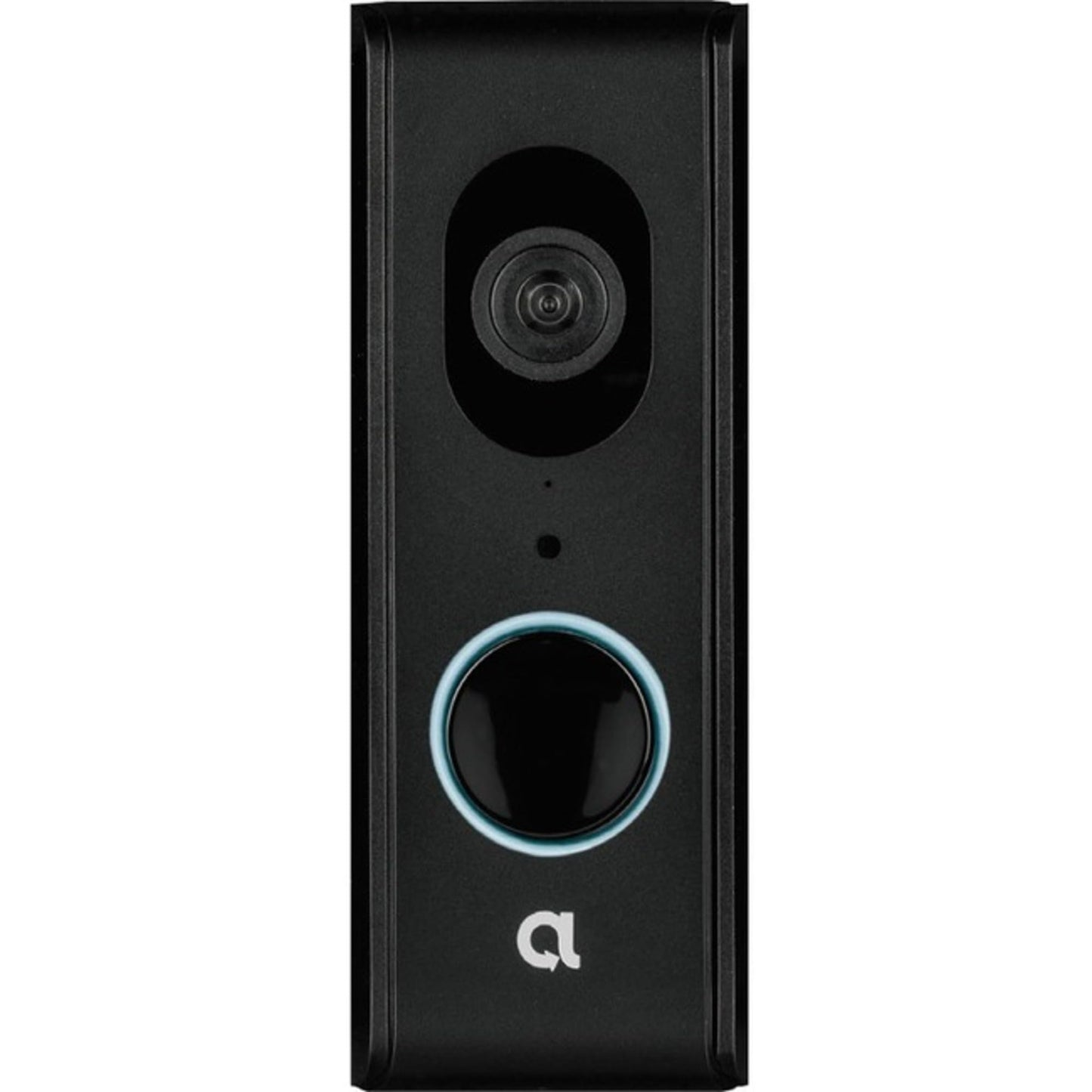 Alula CAM-DB-JS1 Video Doorbell Camera, Black, 1080P HD Video, Two Way Radio, Motion Detection, Wi-Fi, 16 Foot Night Vision, IP55 Weatherproof, 2MP Image Sensor, 140-degree FOV, Micro SD Card Included
