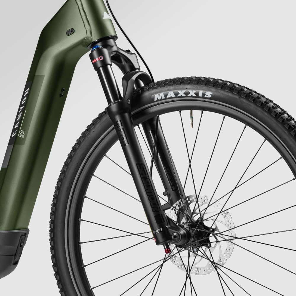 Canyon Pathlite:ON 5 SUV step-through, Tundra Green, Large