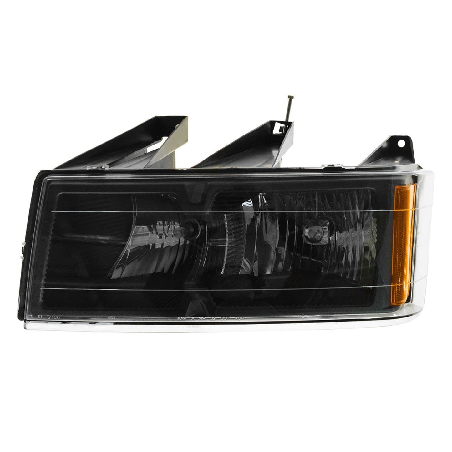 TRQ Headlight Tail Light Assembly Set for 2004-2012 Chevy Colorado, GMC Canyon, Isuzu i-280/i-350, Model LKA87343, Red