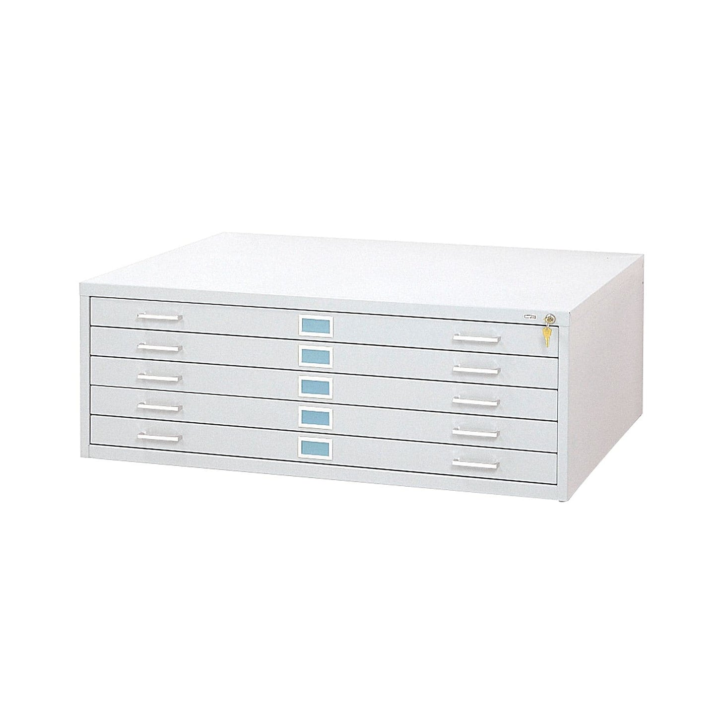Safco Products 4997WHR Flat File Closed Base for 5-Drawer 4996WHR Flat File, Sold Separately, White