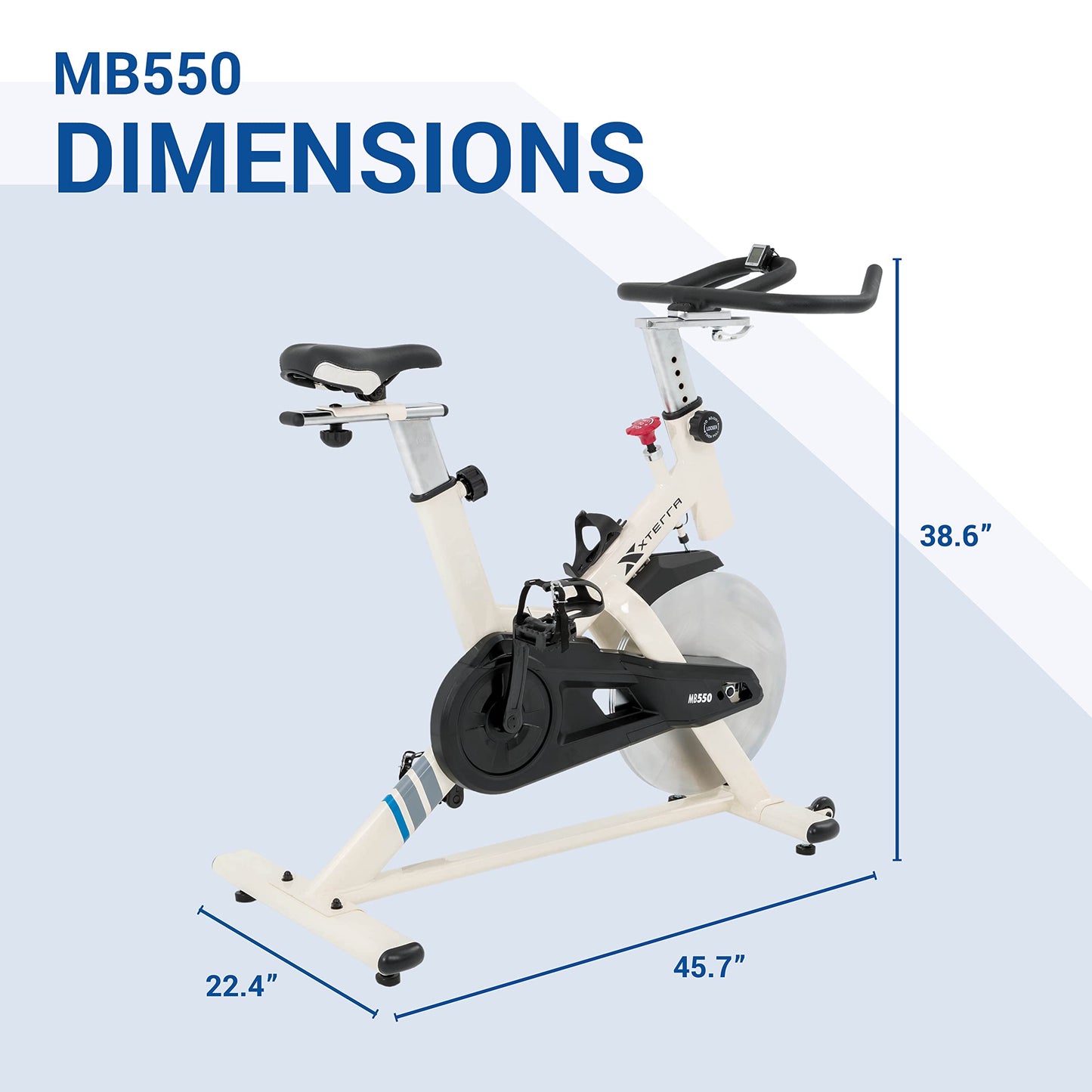 Xterra Fitness MB550 Indoor Cycle Trainer Bike
