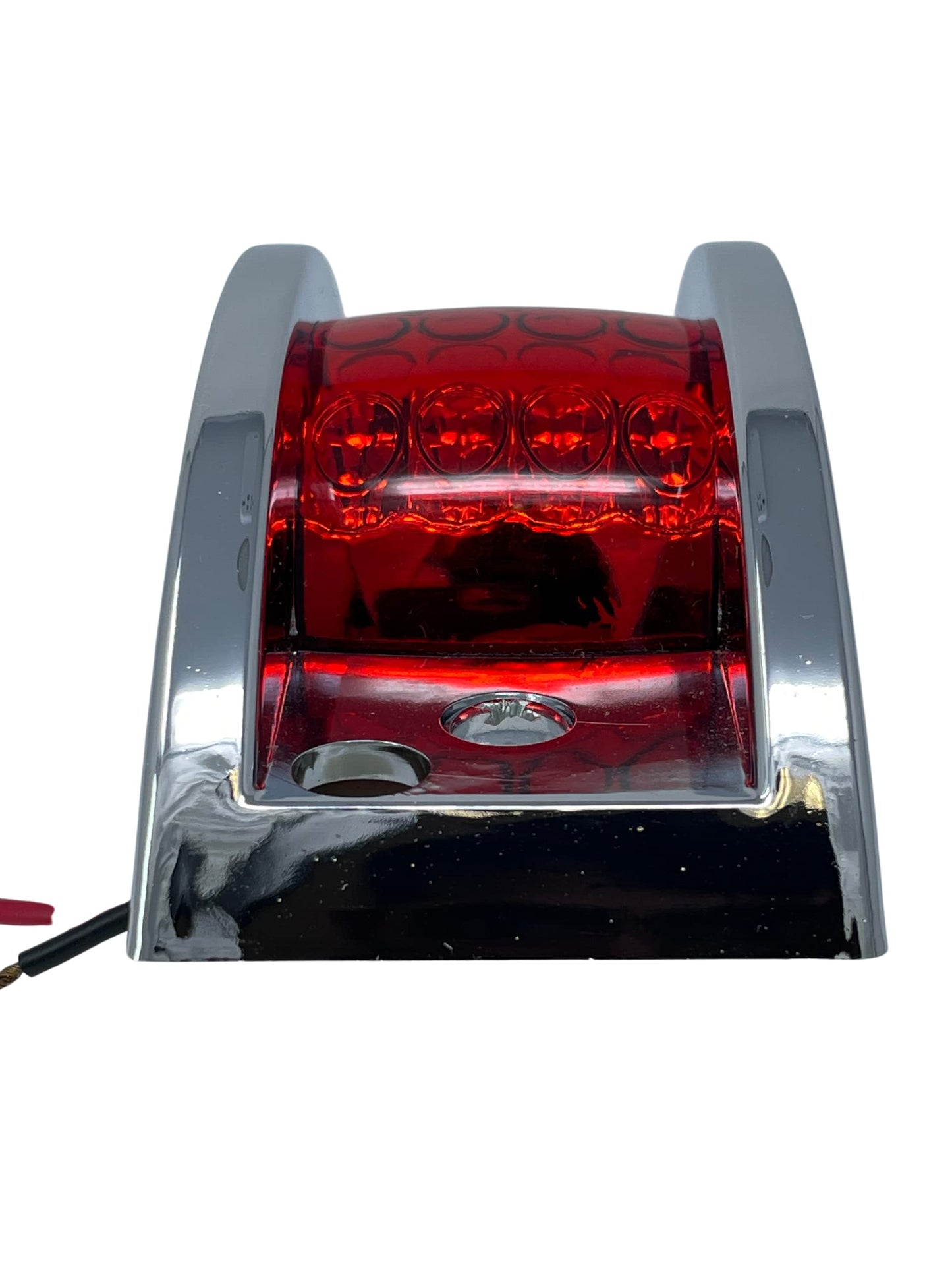All Star Truck Parts 12LED Rectangular Clearance Side Marker Light, Surface Mount, 4-4/5in, Plastic, 4 PACK
