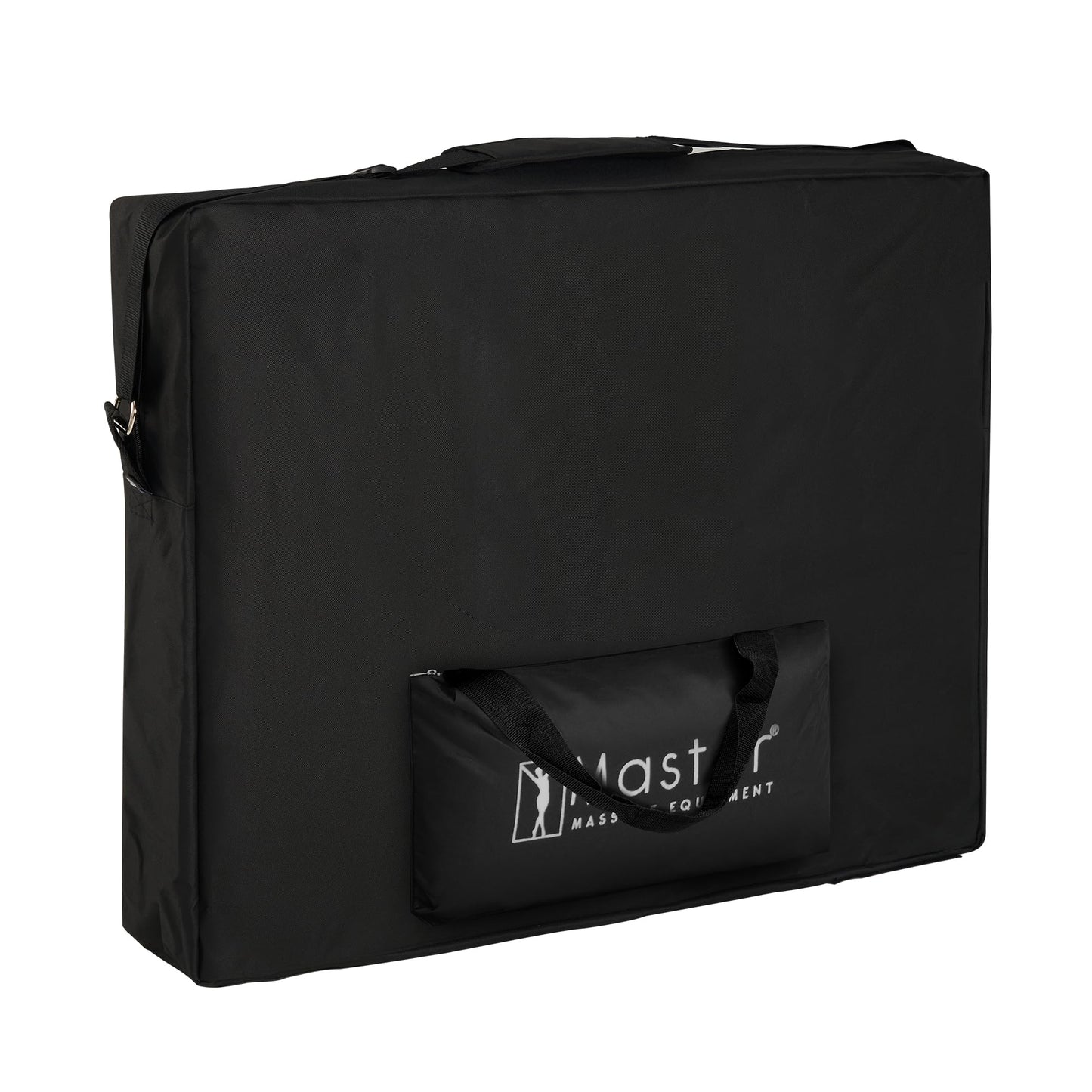 Master Massage Zephyr Lightweight Portable Massage Table Package – Professional Folding Spa Bed, Tattoo Table with Carrying Case (Black, Maroon)