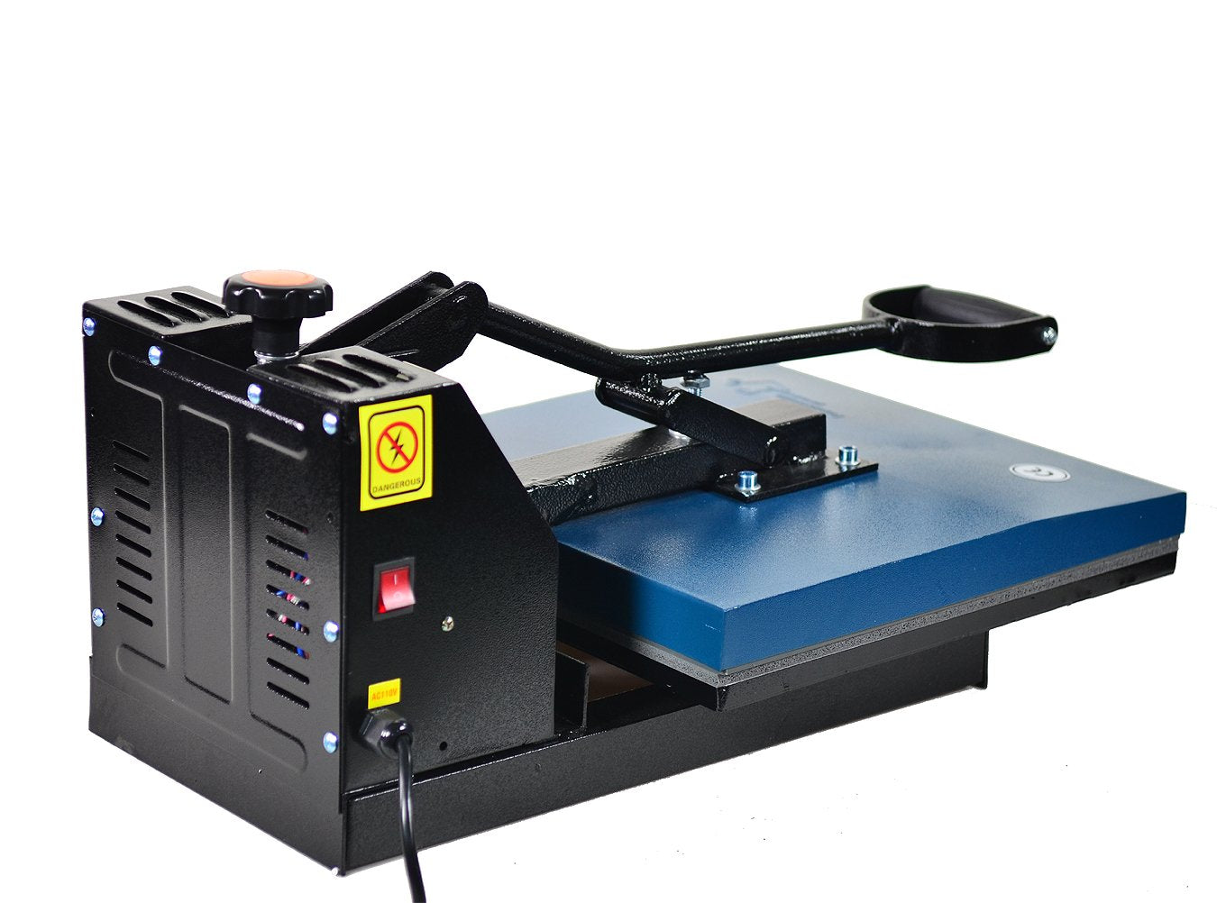 Fancierstudio Digital Heat Press 15 x 15 Sublimation Rhinestone Heat T-Shirt Machine15x15 B/BLK