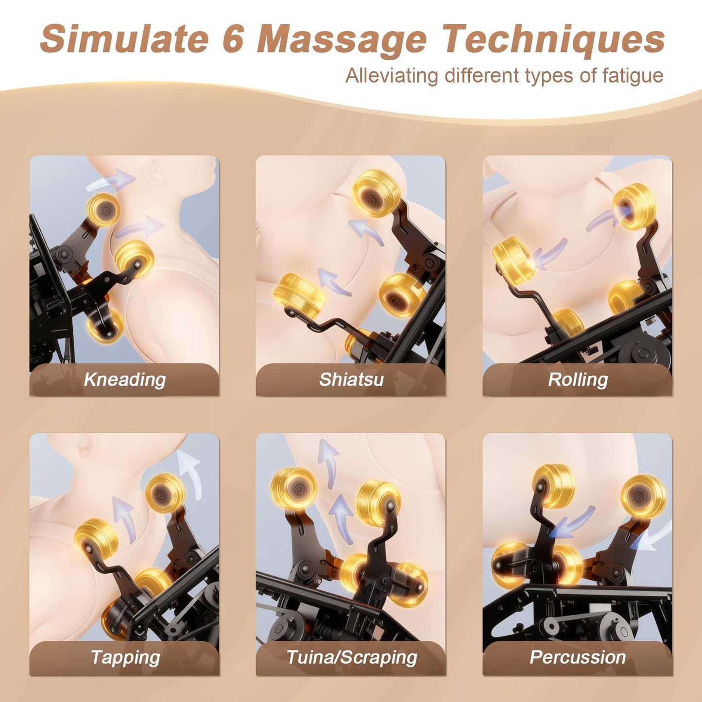 FURNIMAT 2026 Massage Chair Full Body, 3D SL-Track Zero Gravity Shiatsu Massage Chair Recliner with AI Control, Body Scan, Airbags, Heating, Foot Roller, Auto Modes, Bluetooth Speaker