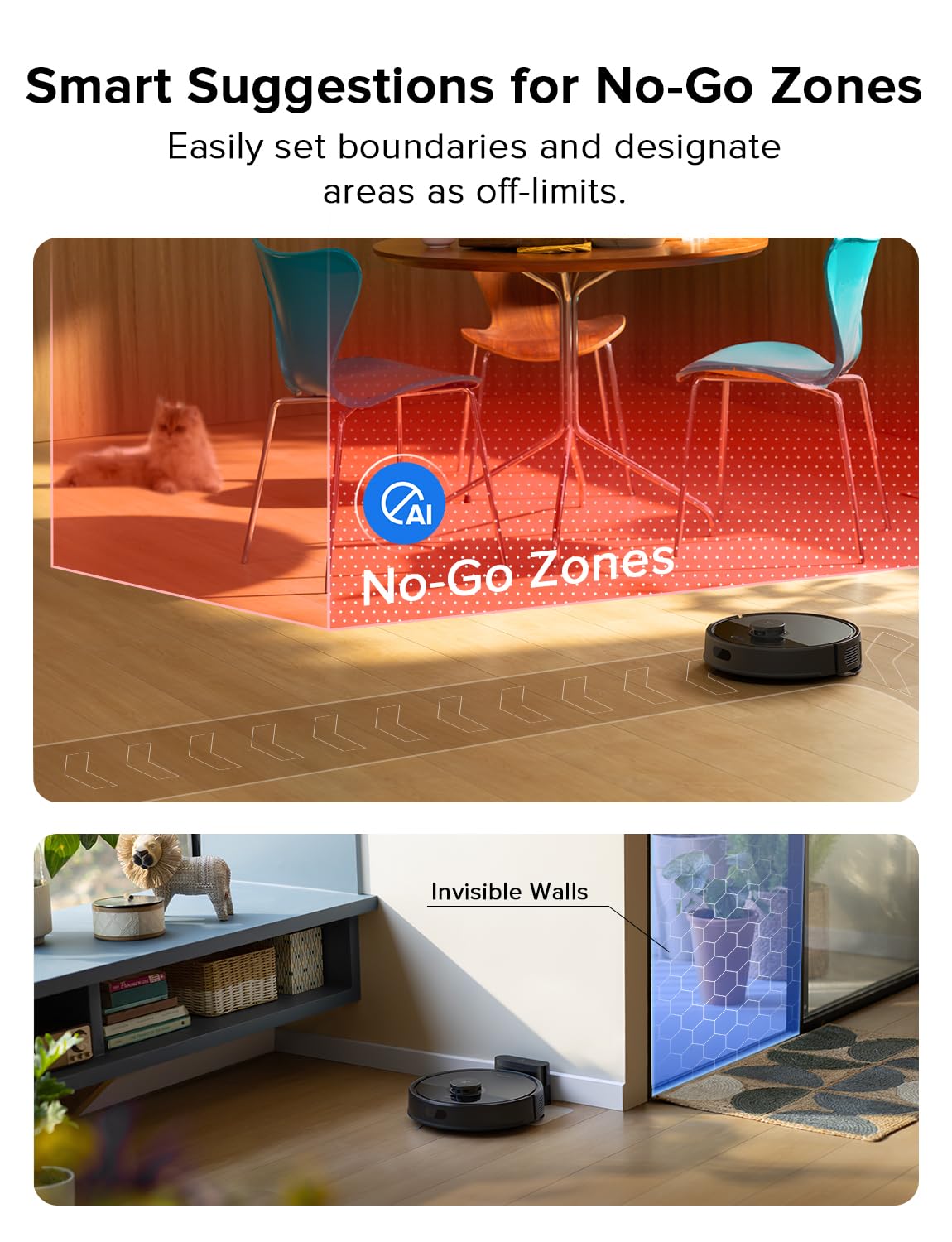 roborock Q7 L5 Robot Vacuum and Mop Combo, 8,000Pa Suction, Upgraded from Q5 Pro, Dual Anti-Tangle System, LiDAR Navigation, Multi-Level Mapping, Self-Charging Robotic Vacuum Cleaner, Black