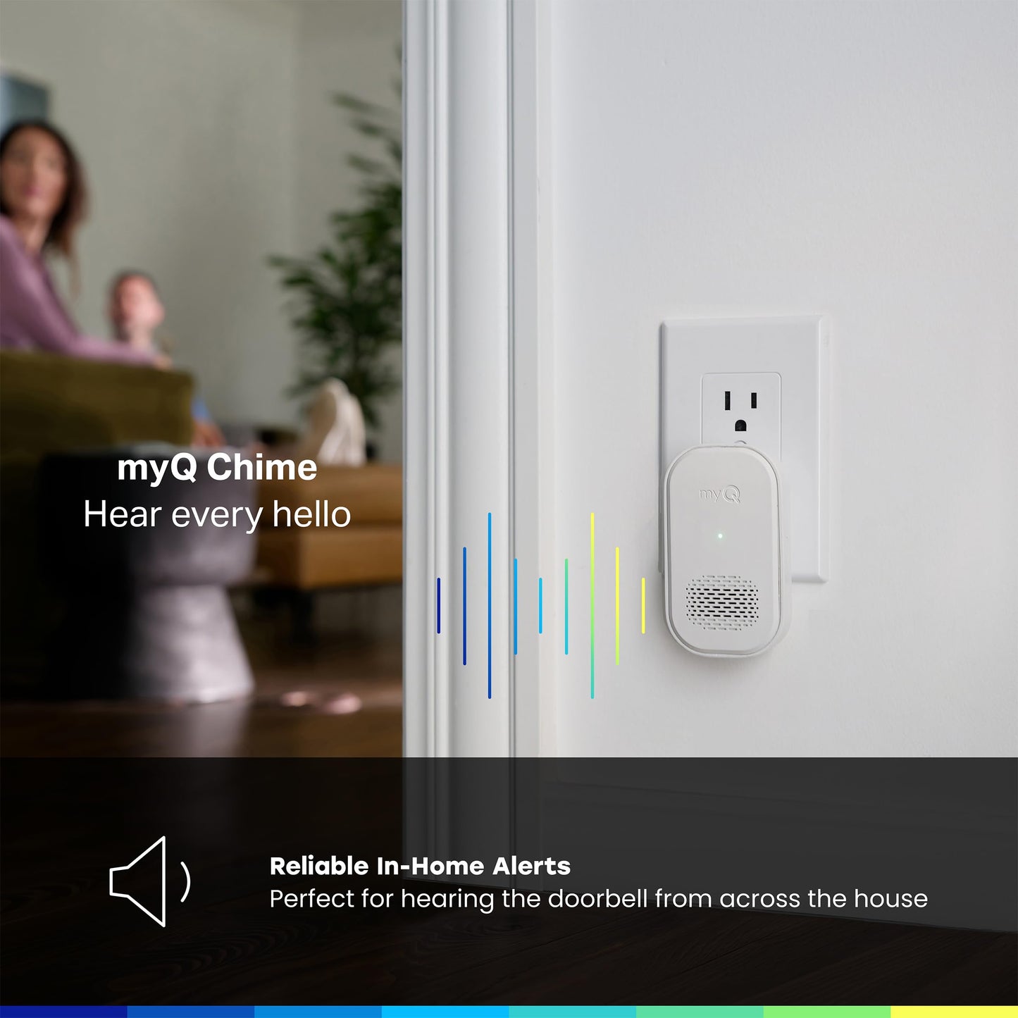 myQ Secure View™ 3-in-1 Smart Lock Deadbolt + myQ Chime + Extra Battery, Keyless Entry Lock, 2K HDR Doorbell Camera, Face, Fingerprint & PIN Access, App Control, Color Night Vision & Two-Way Audio