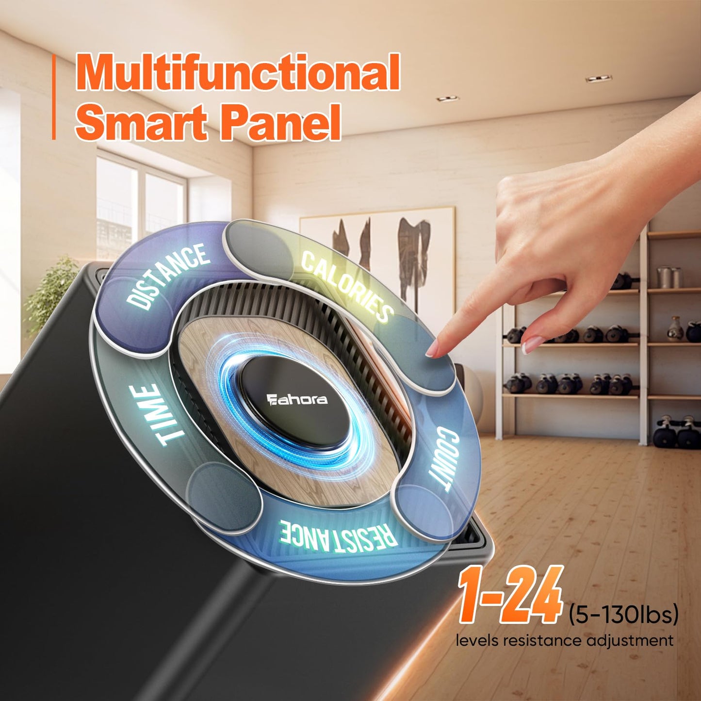 SR3 Smart Home Gym Equipment ,Portable Full Body Workout Cable Machine with Ambient Light,at Home Gym | All in One Gym for Travel | Foldable Gym & Home Exercise Equipment