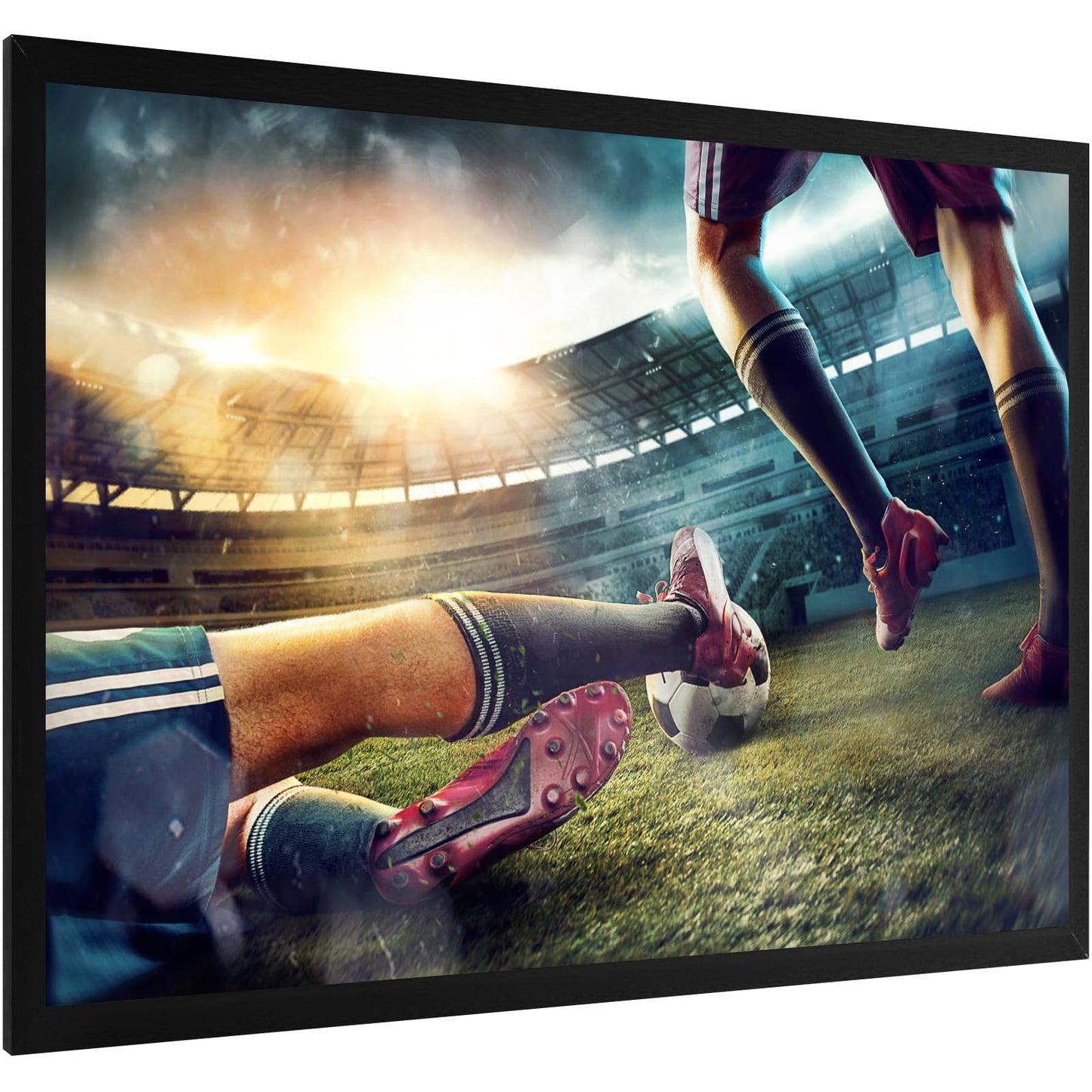 VEVOR Projector Screen 155inch Outdoor Projector Screen 16:9 Movie Screen Fixed Frame 3D Projector Screen for 4K HDTV Movie Theater