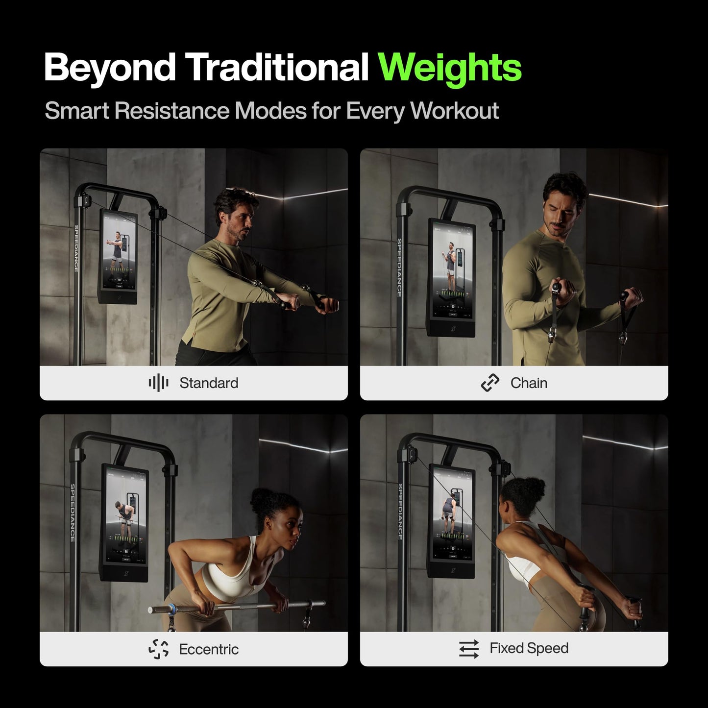 Speediance Smart Home Gym, Multi-Functional Gym Machine for Full Body Strength Training, All-in-one Gym Equipment, Digital Weight System, Workout Station, Squat Rack, Gym Monster 2