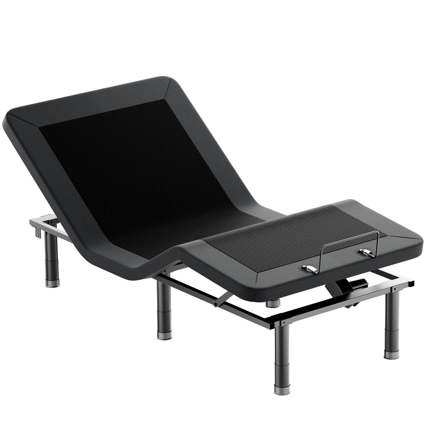 Cozy Castle Adjustable Bed Frame with Wireless Remote, Zero Gravity, Head and Foot Incline, Adjustable Leg Heights, Electric Bed Frame for Ultimate Comfort (TwinXL)