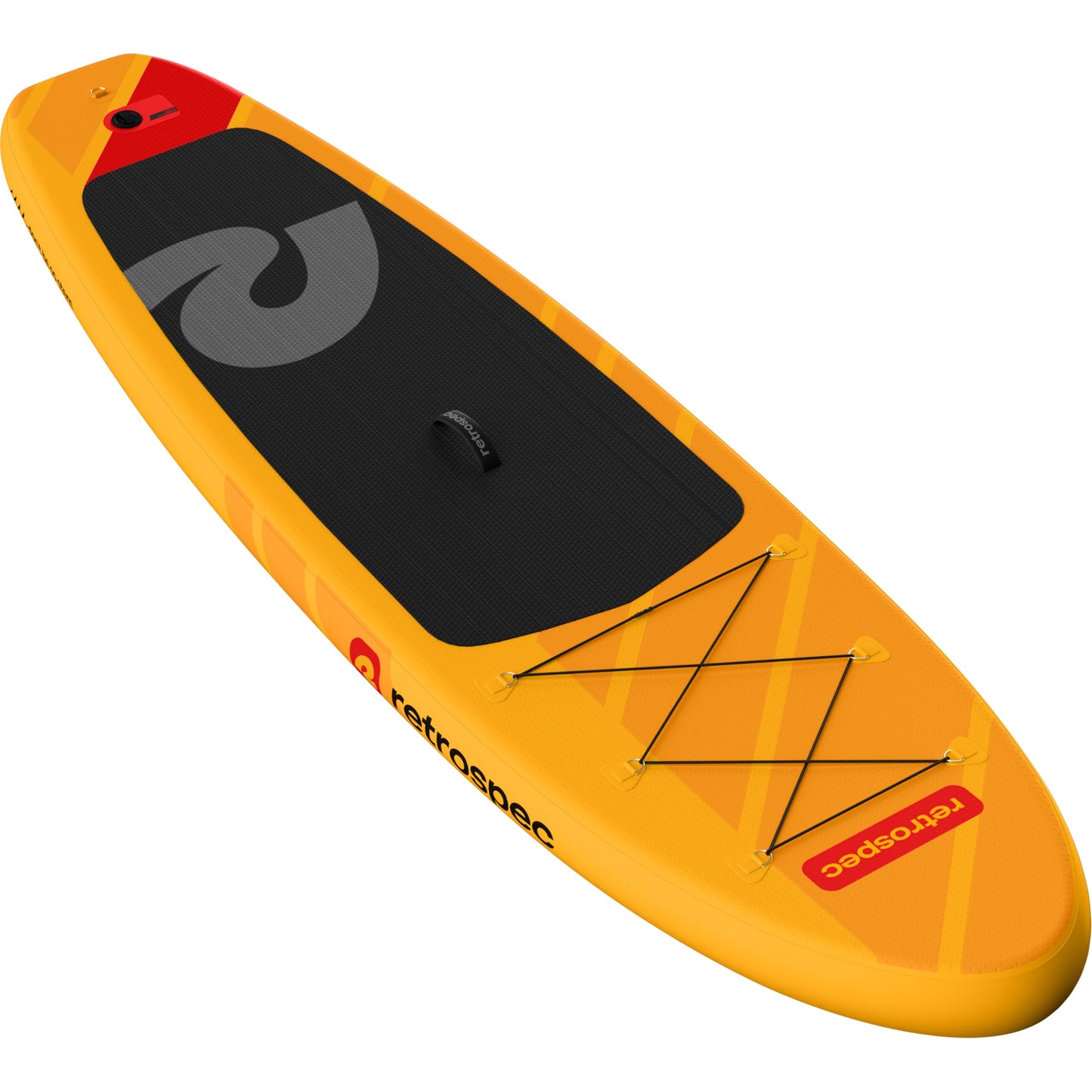Retrospec Weekender Inflatable Stand Up Paddle Board Includes Paddle, Pump, Travel Bag and Accessories 10’6” Lightweight Inflatable SUP, Puncture Resistant Inflatable Paddle Board for Adults