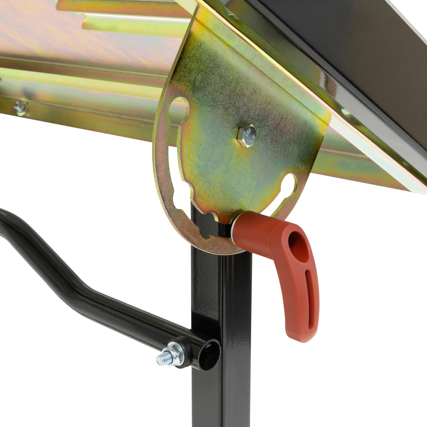 Eastwood Adjustable Steel Welding Table Strong Hold Industrial Workbench Table Welding 14 Gauge Plated Work Surface