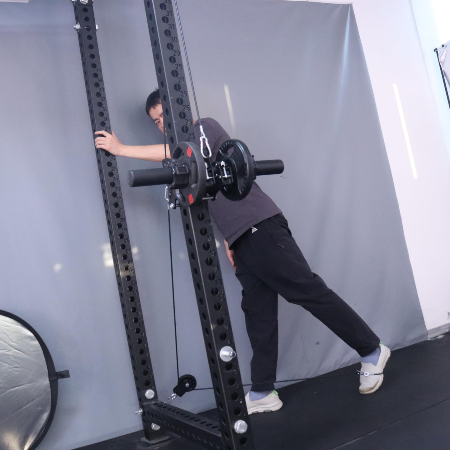 AHTAPFON Upgrade Smith Machine Attachments for Cable Machine Attachment,Cable Pulley Attachment for Power Rack Attachments,Squat Rack Attachments for Cable Crossover Deep Squat LAT Pull Down