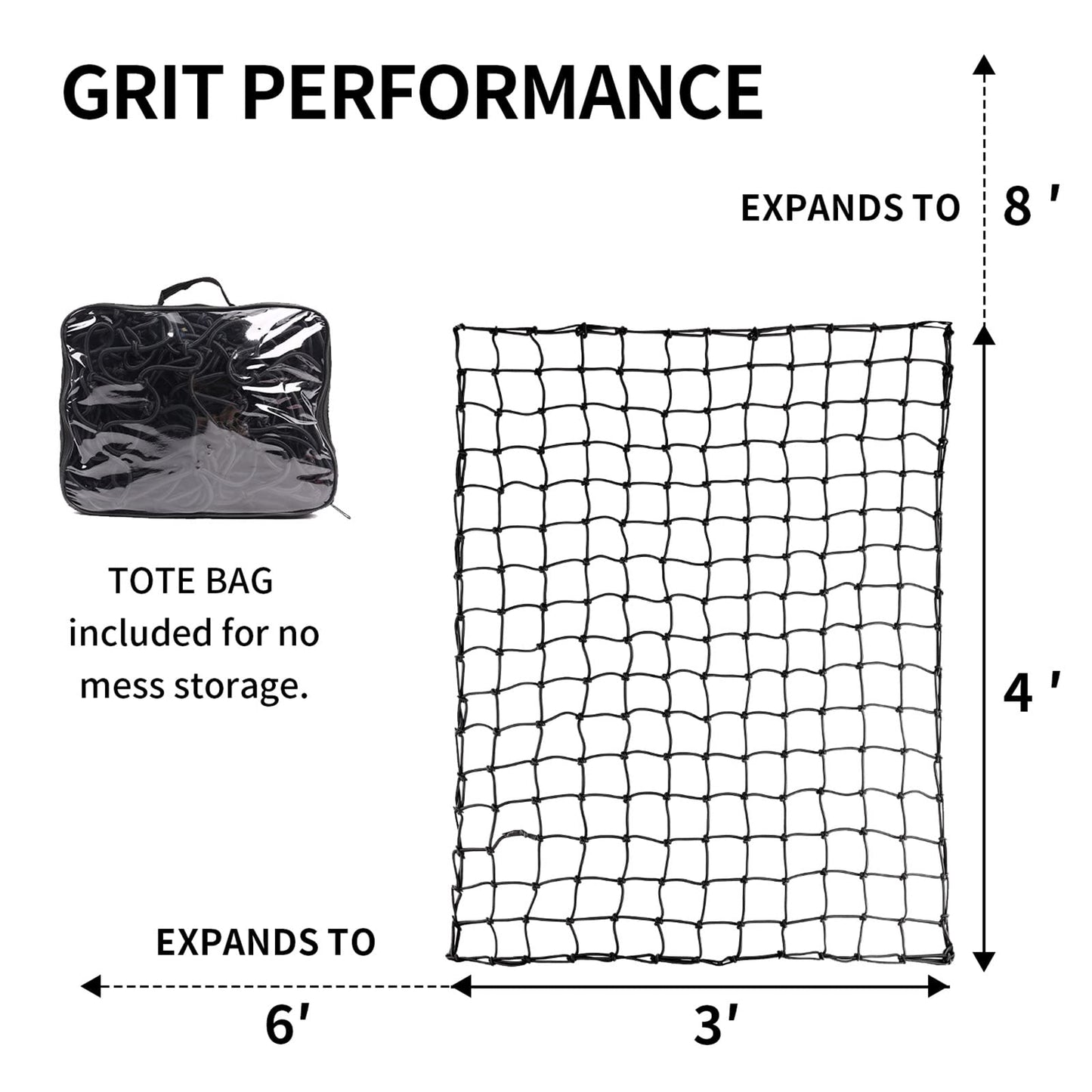 Leader Accessories 64"x39"x4" Roof Rack Cargo Basket with Cargo Bag & Net