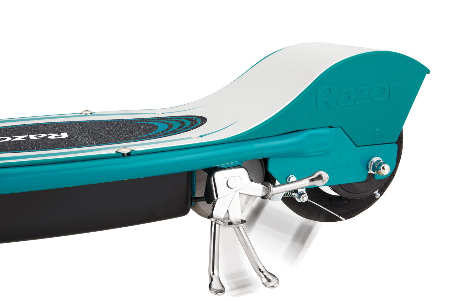 Razor E200S Electric Scooter - 8" Air-filled Tires, 200-Watt Motor, Up to 12 mph and 40 min of Ride Time, Teal