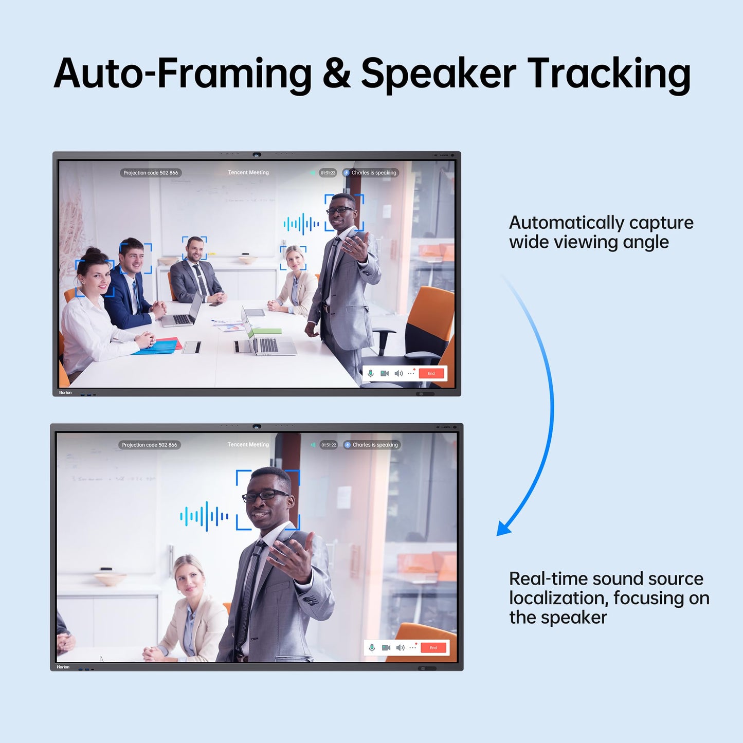 4K Smart Board - Google EDLA-Certified Interactive Whiteboard, 50-Point Touch, Wireless Casting - Digital Whiteboard for Classroom & Office & Home,300+ Free Apps(Board & Wall Mount Only) (65 Inch)
