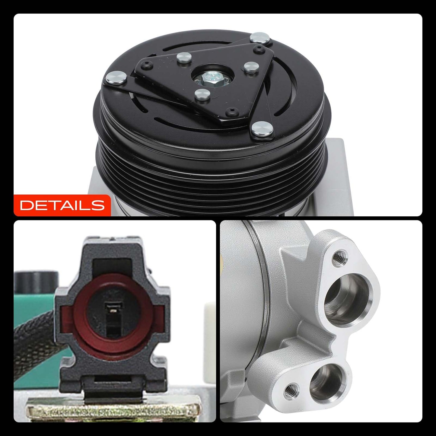 A-Premium Air Conditioner AC Compressor with Clutch Compatible with Subaru Forester 2.5L 2011-2013