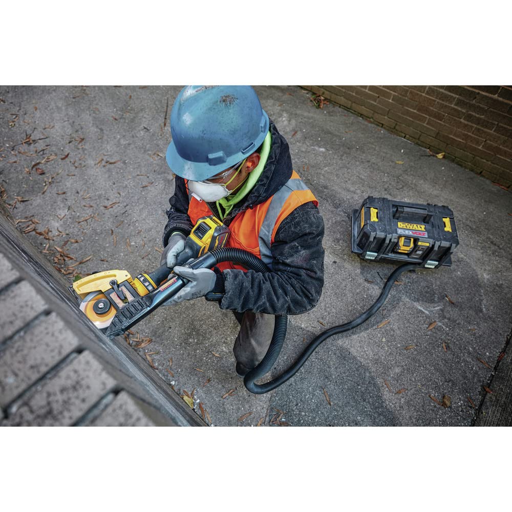 DEWALT FLEXVOLT 60V MAX* Angle Grinder with Kickback Brake, 4-1/2-Inch to 6-Inch, Tool Only (DCG418B)