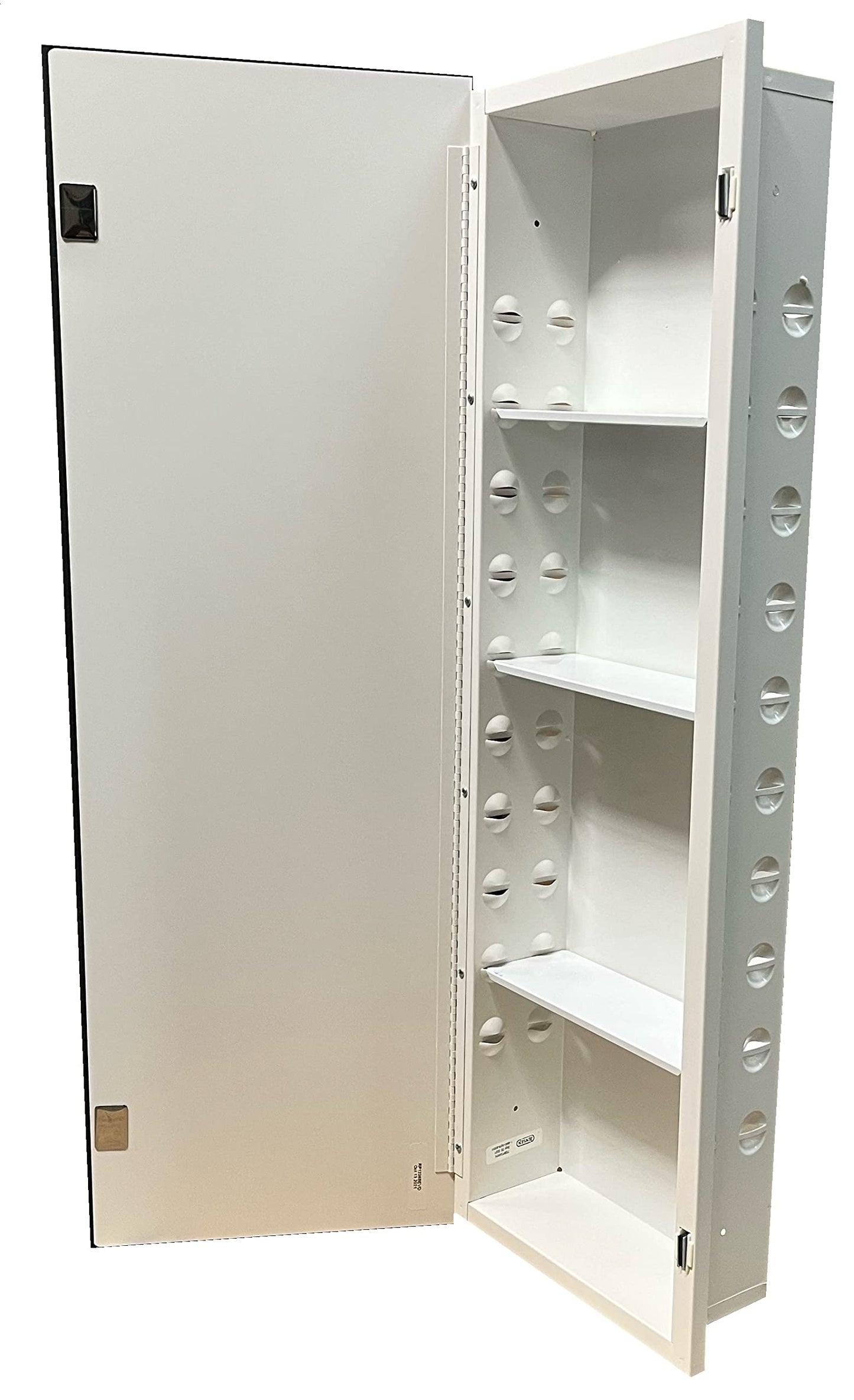 Jensen 768P34WH 12in x 36in Recessed Medicine Cabinet with Beveled Mirror