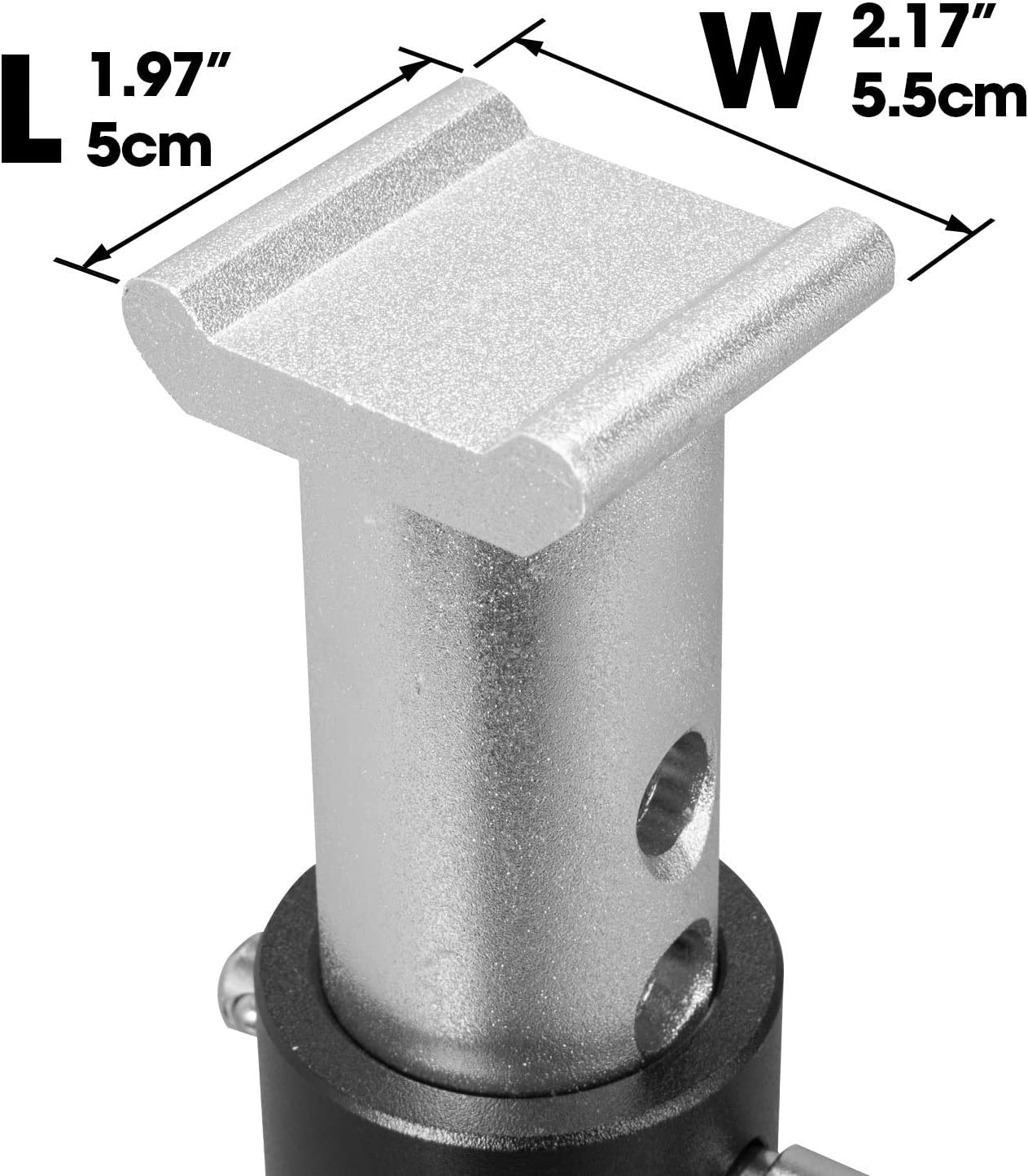 Big RED AT43004BR Aluminum Jack Stands, 2 Pack, 3 Ton (6,000 lb), Black/Silver