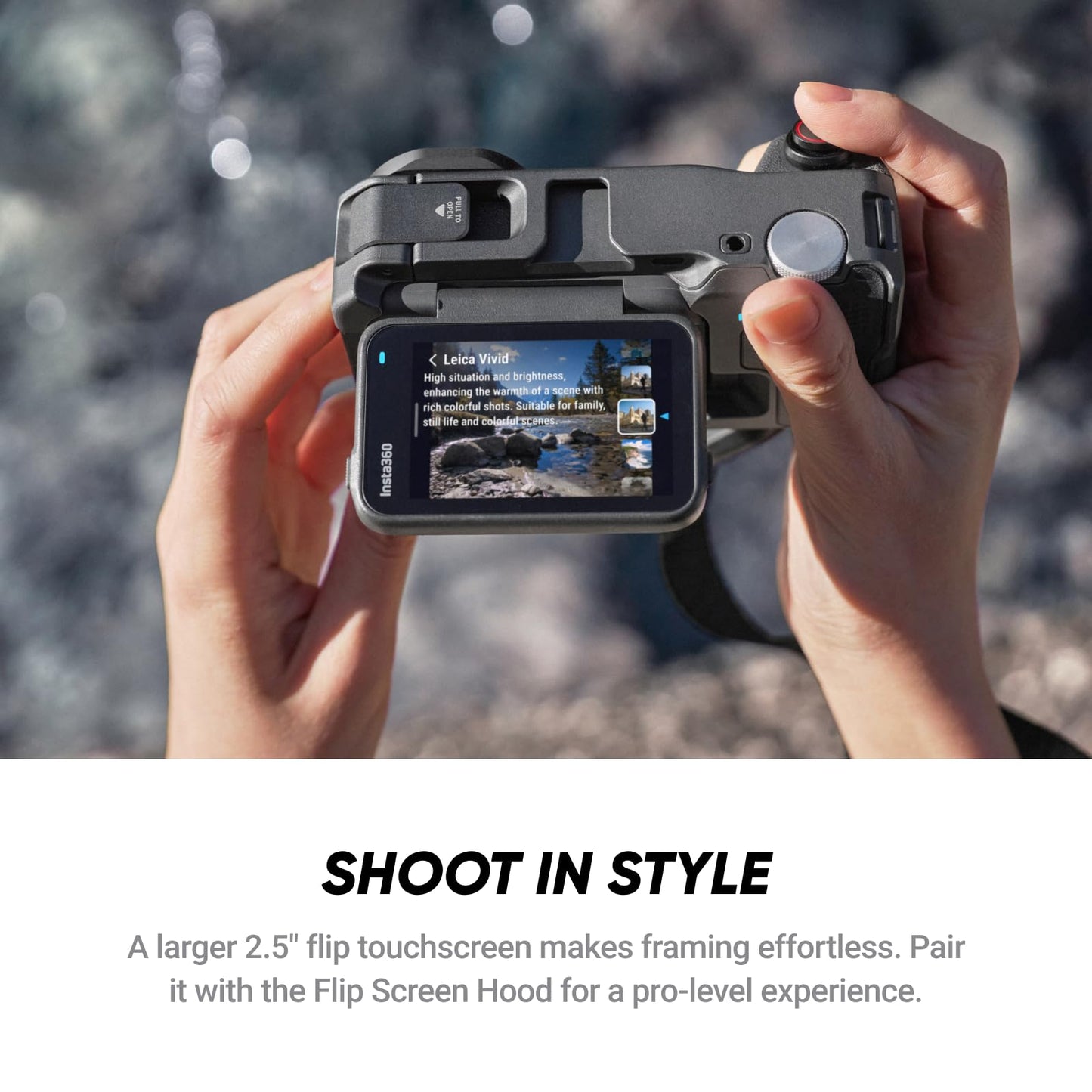 Insta360 Ace Pro 2 Ultimate Videography Bundle - 8K Waterproof Action Camera Co-Engineered with Leica, Xplorer Grip Pro Kit for Street Photography, Cinematic Lens, Close-Up Lens, Ultra Wide Lens