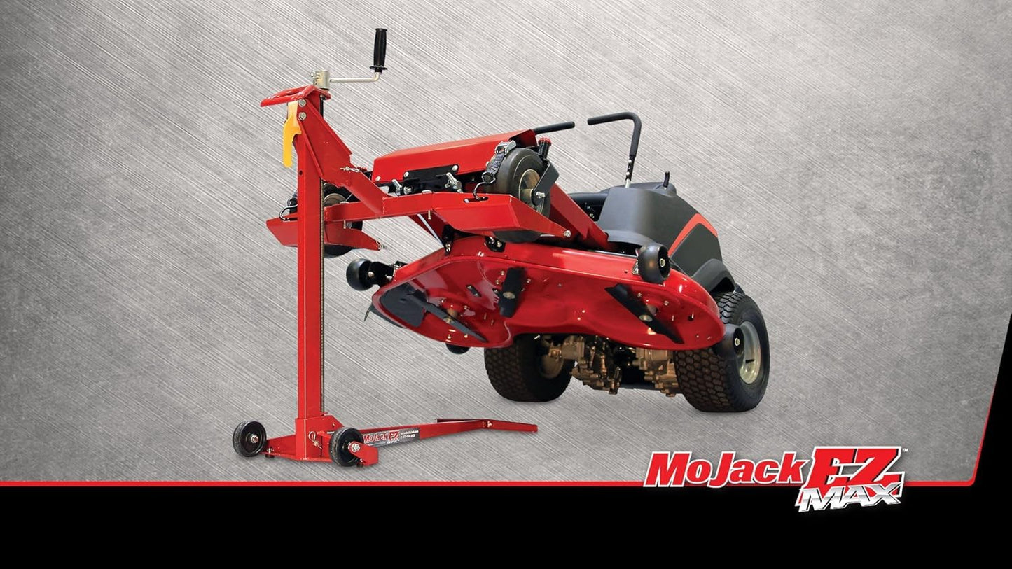 MoJack EZ MAX 45001 Residential Riding Lawn Mower Lift - 450 Pound Lift Capacity, Zero Turn Radius Mowers, for Safe & Efficient Maintenance