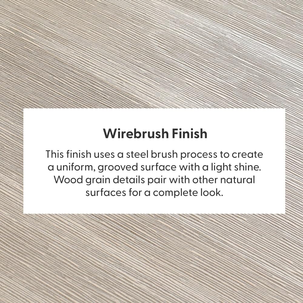 Plank+Beam 72 Inch Farmhouse Dining Table, Solid Wood Rustic Kitchen Table, Large Wooden Rectangular Dinner Table for Dining Room, Home Office, Living Room Furniture, Easy Assembly, Seashell Wirebrush
