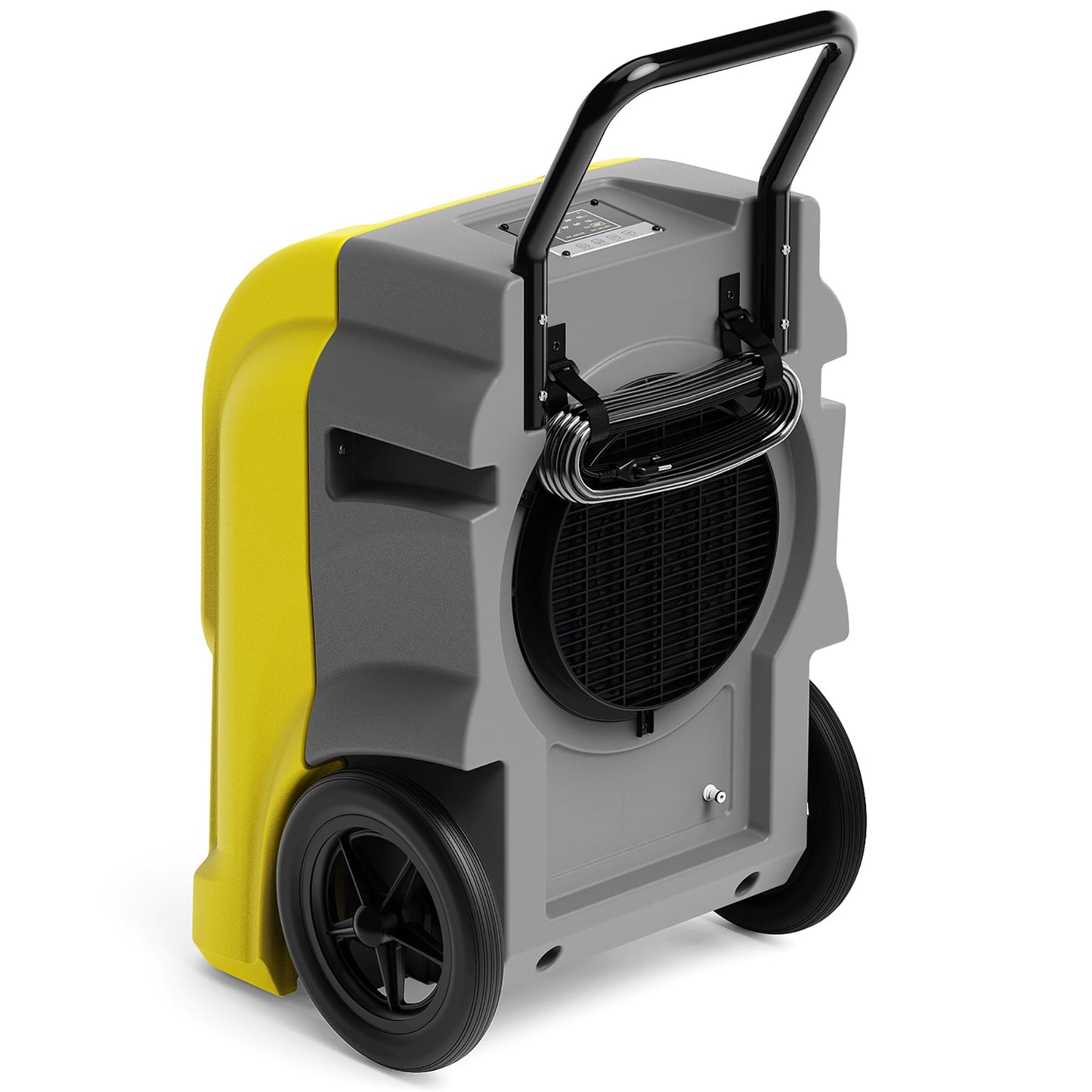 AlorAir 270 Pints Commercial Dehumidifiers for Large Room or Basements, Industrial Large Dehumidifier with Pump and Drain Hose, Dehumidifiers with Smart Wi-Fi, Manufacturer's 5 Years Warranty, Yellow