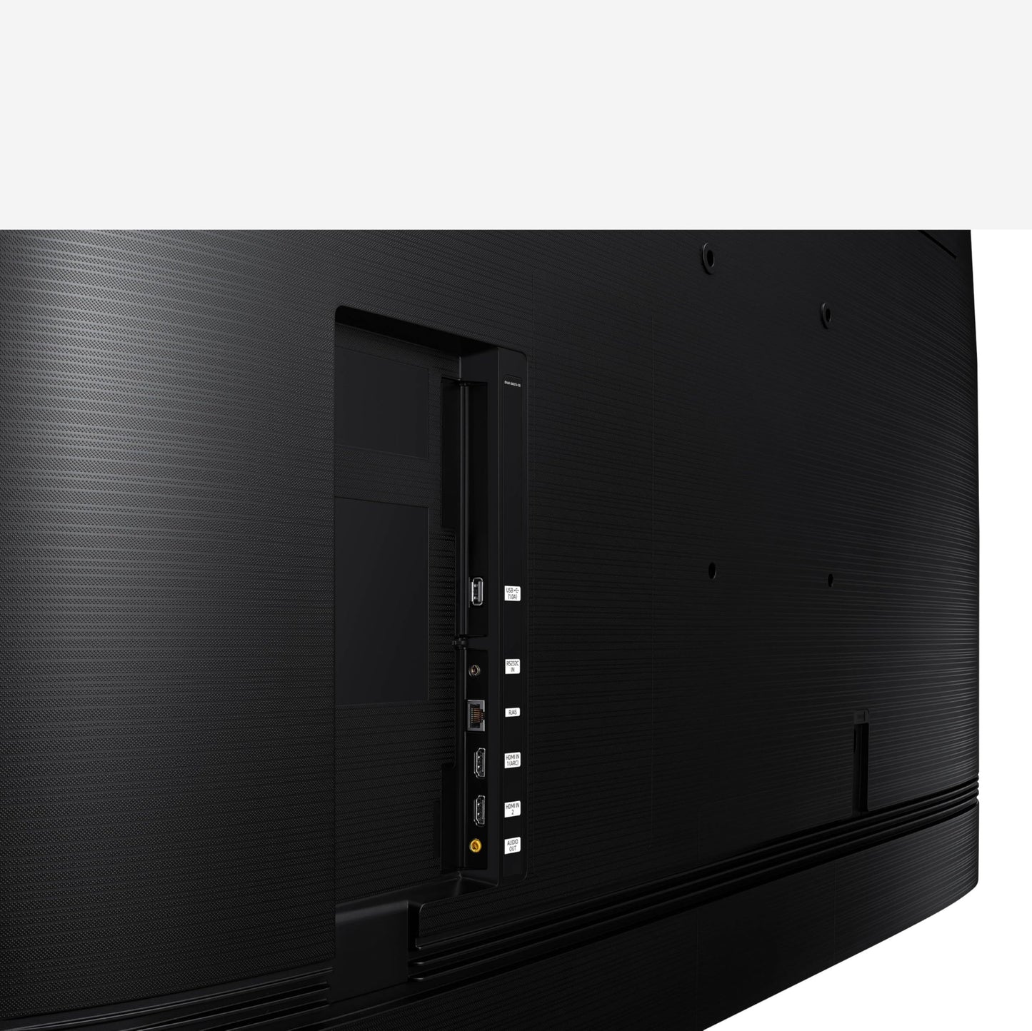 SAMSUNG 43” QET Series LFD Display with Integrated MagicInfo Lite Player, Crystal 4K Processor and UHD Resolution, 8ms Response Time, 300 nit, Home UI, Built-in Speakers, LH43QETELGCXZA
