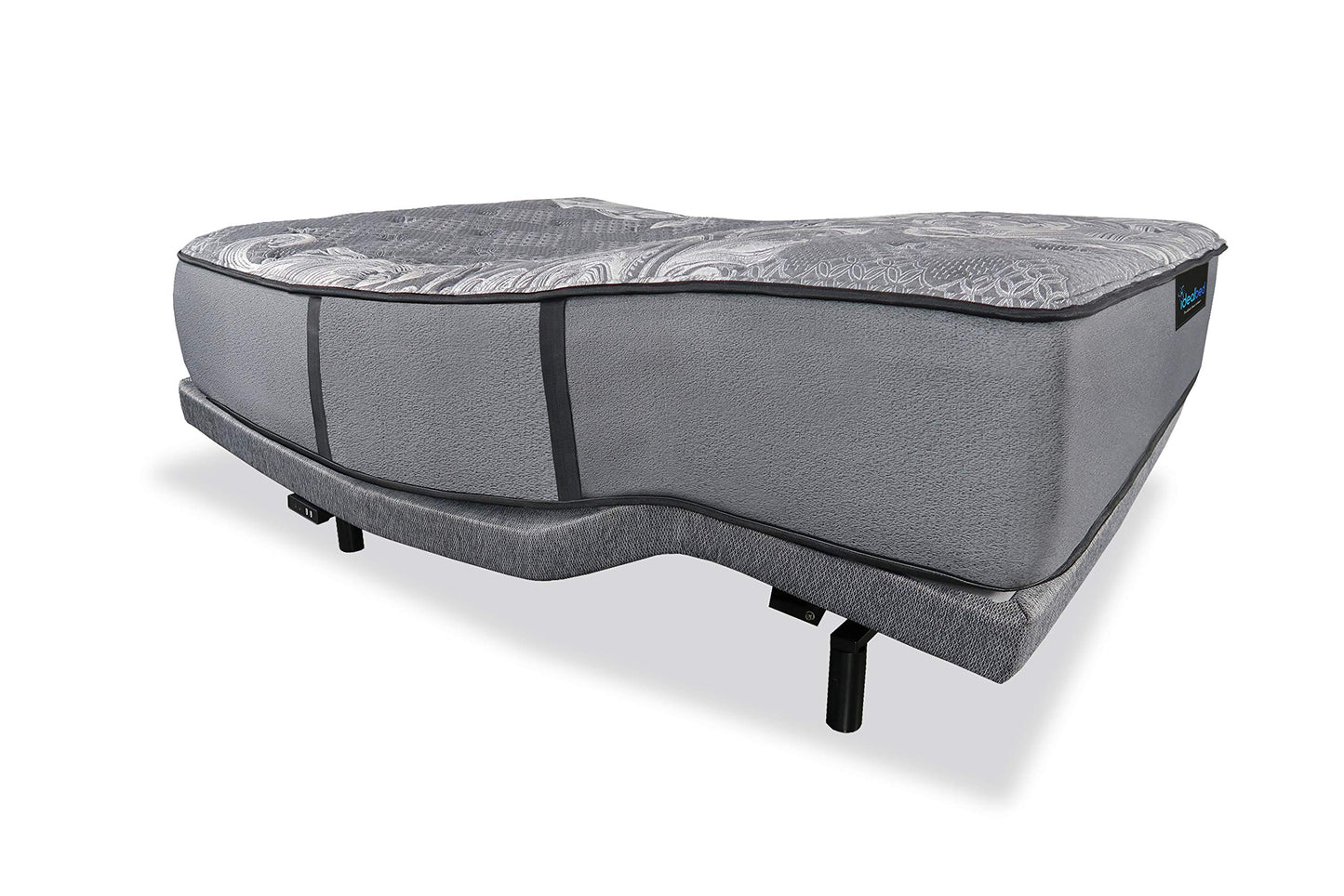 iDealBed iEscape Adjustable Bed Base, Wall Hugger, Wireless, Massage, Zero-Gravity, Anti-Snore, Night Light, Memory, Next Gen USB Ports (TwinXL)